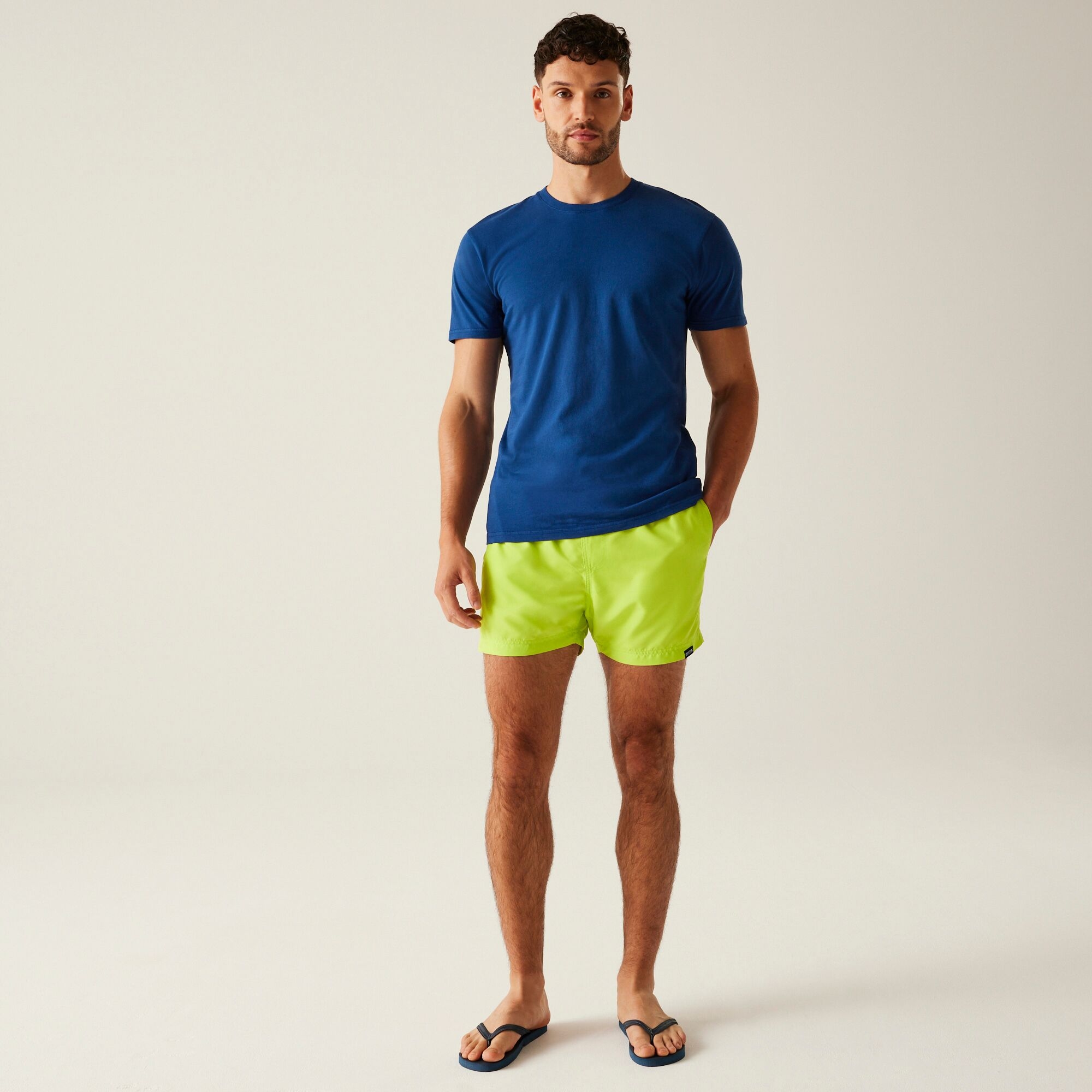 Men's Mawson III Swim Shorts | Wild Lime Navy