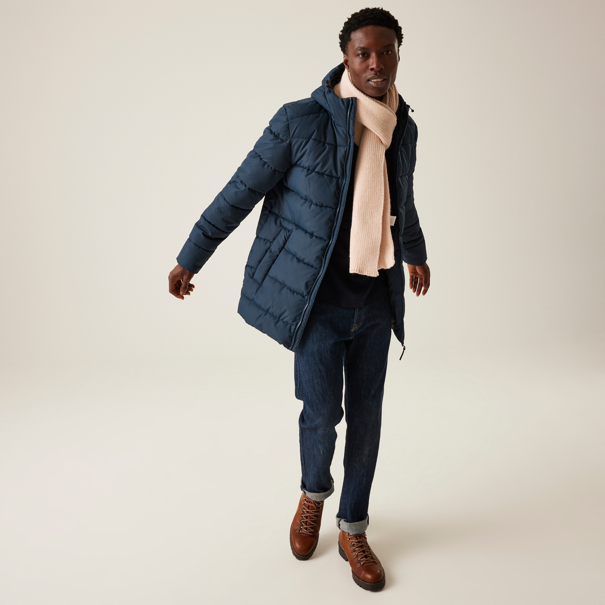 Men's Lakiver Padded Jacket | Navy