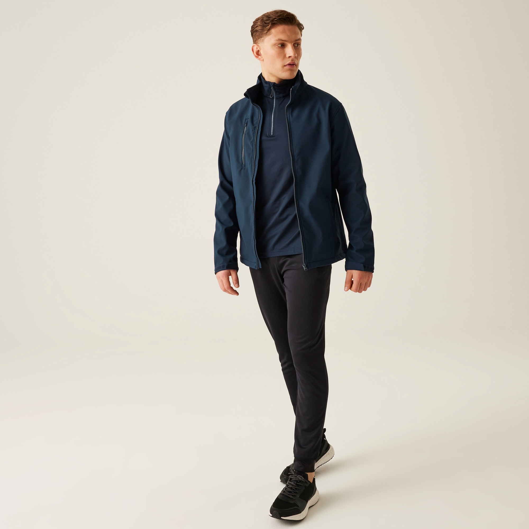 Men's Ablaze 3 Layer Softshell Jacket | Navy