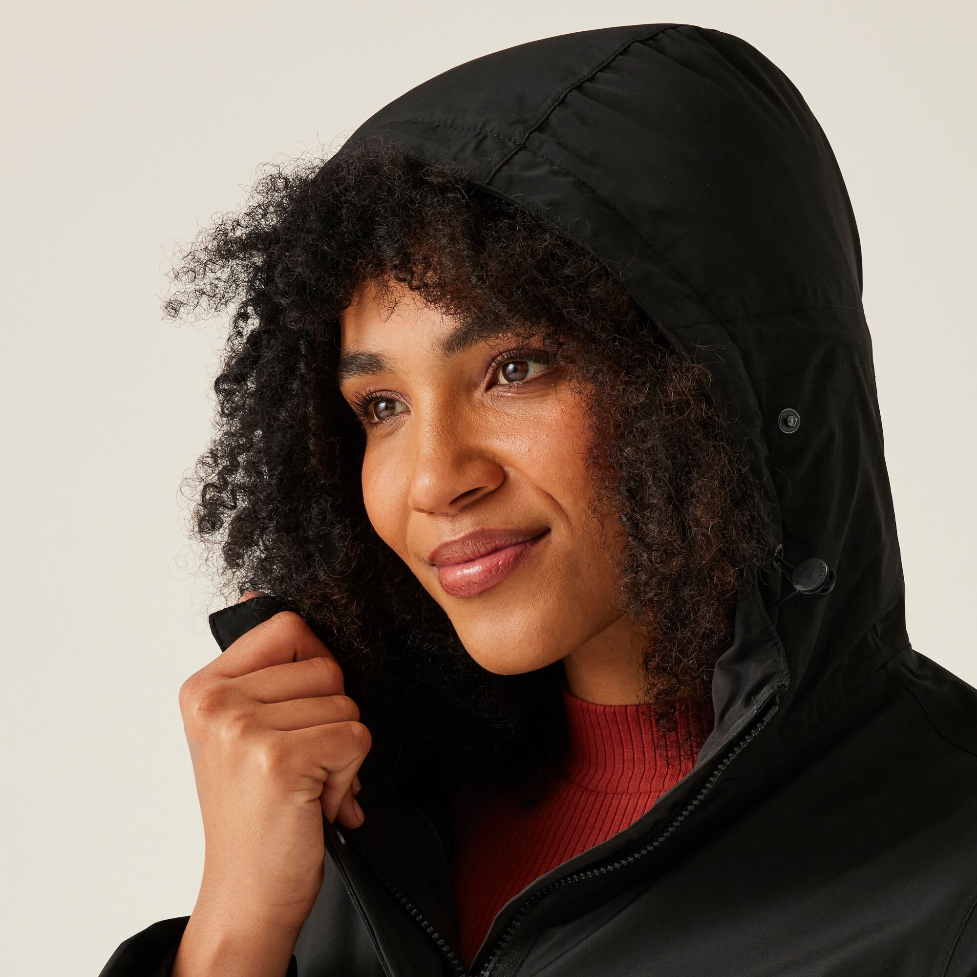 Women's Sabinka II Fur Trim Parka Jacket | Black
