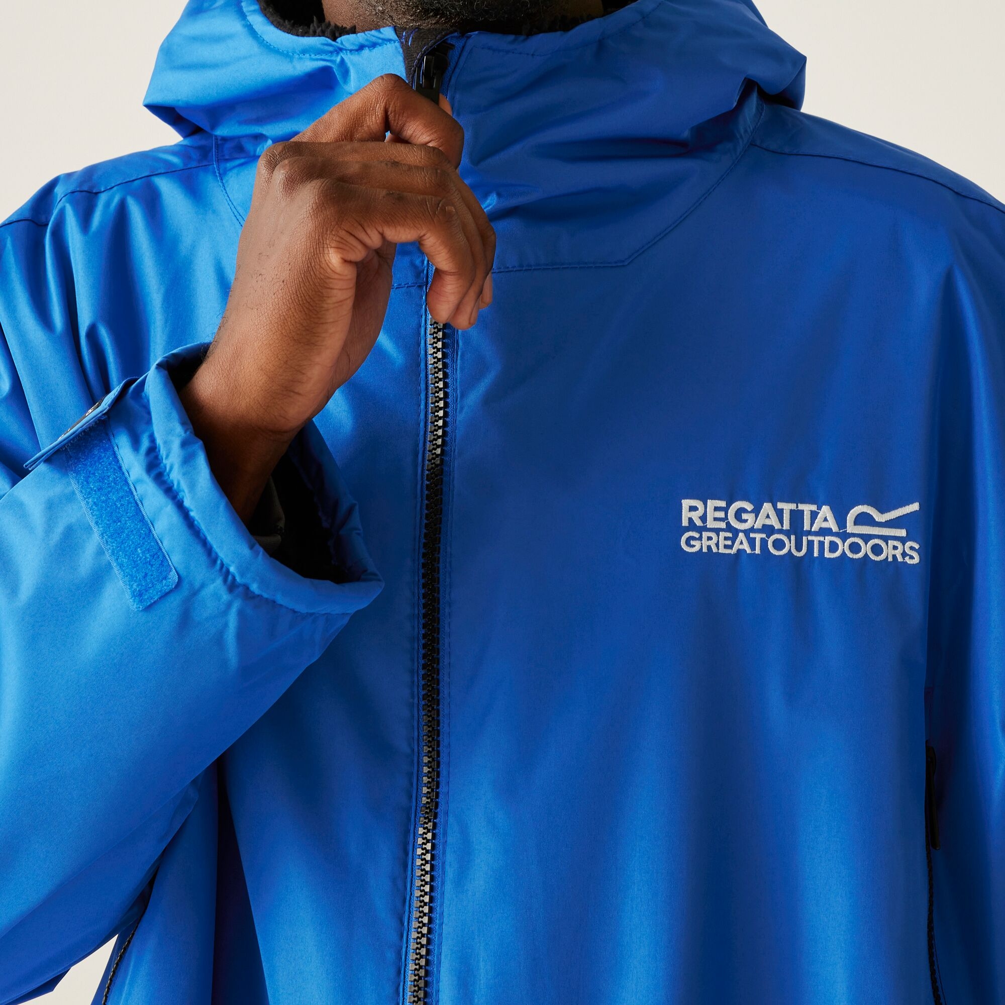 Adult's Waterproof Changing Robe | Oxford Blue