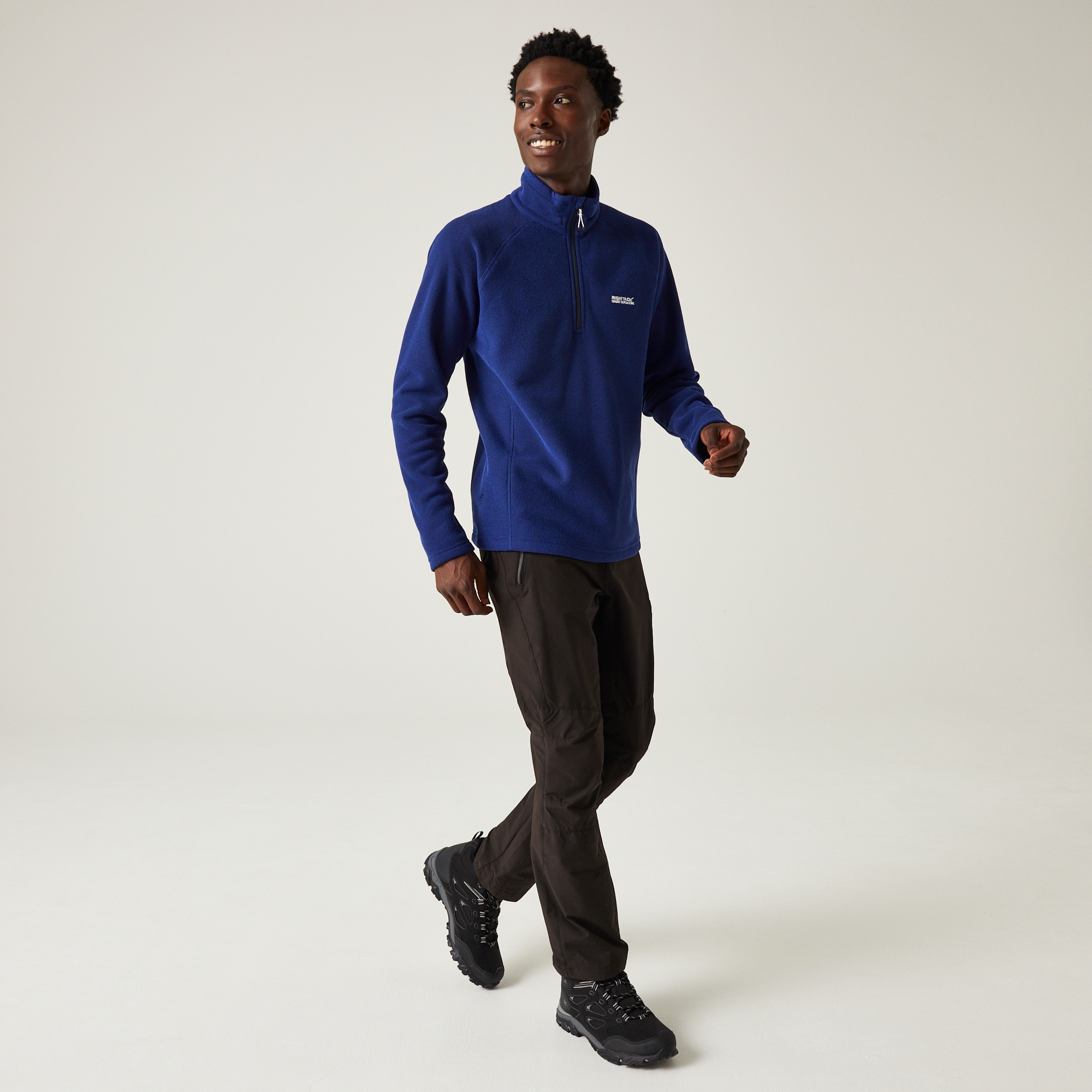 Men's Kenger Half Zip Midweight Fleece | New Royal