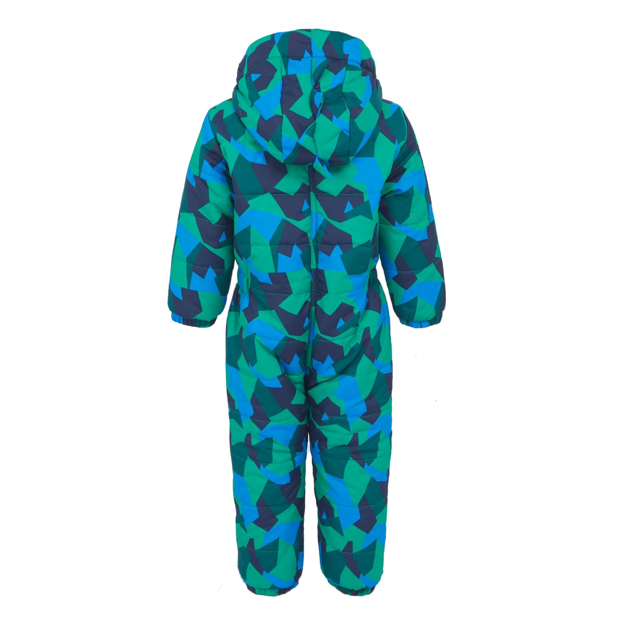 Kids' Penrose Puddle Suit | Hydro Blue Geo Camo