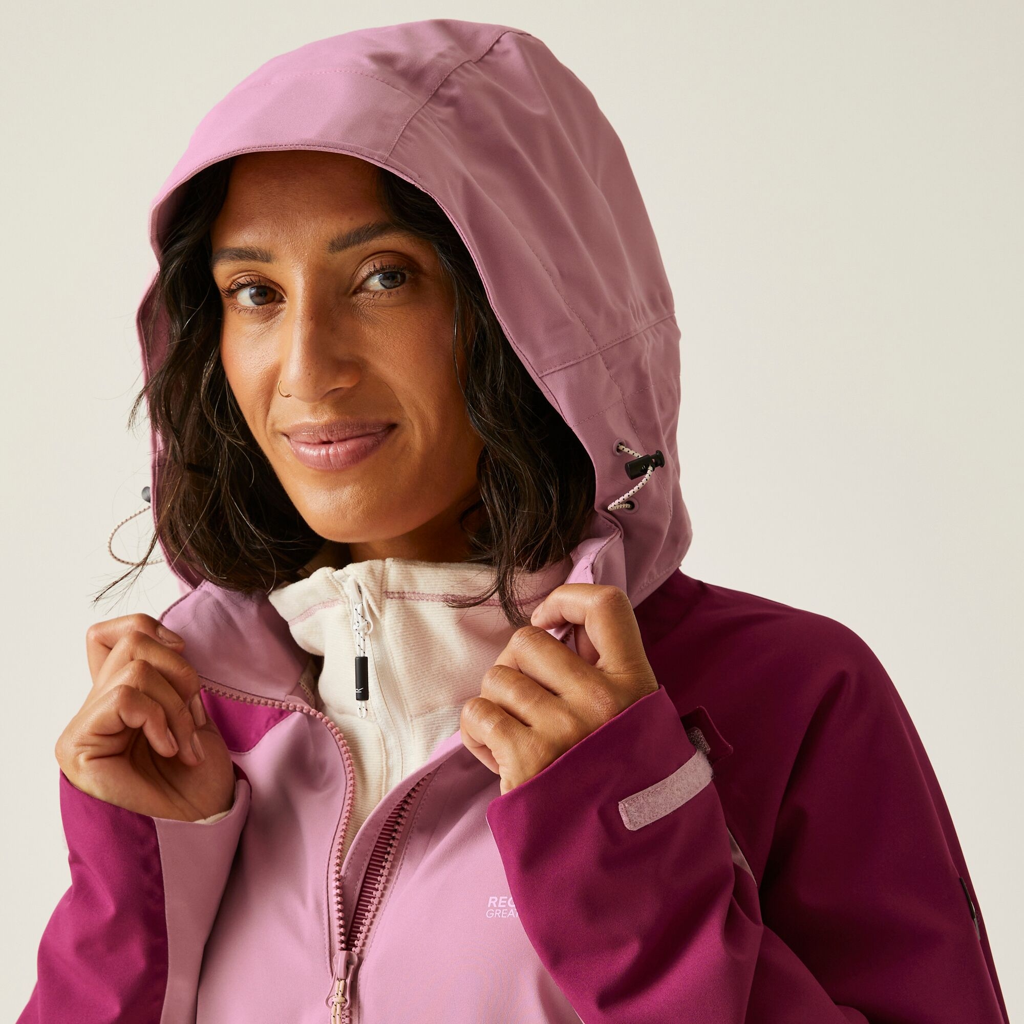 Women's Bosfield III Waterproof Jacket | Lilas Beaujolais Light Vanilla