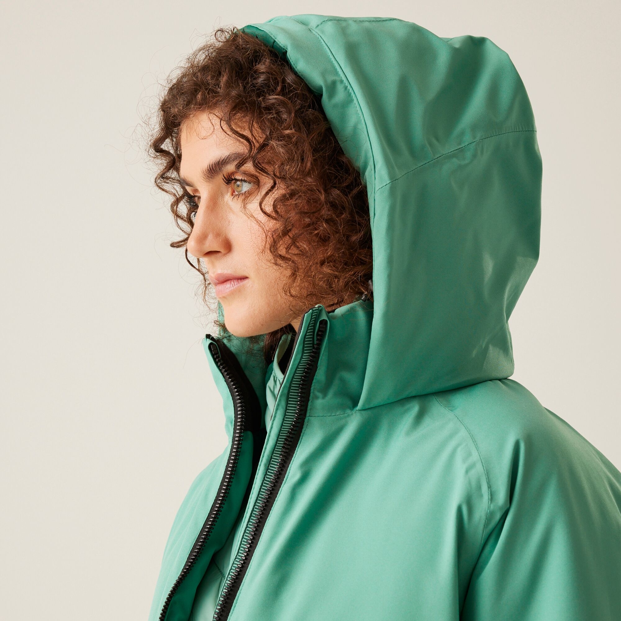Women's Reeah Waterproof Insulated Jacket | Dusty Green Rain Forest Green