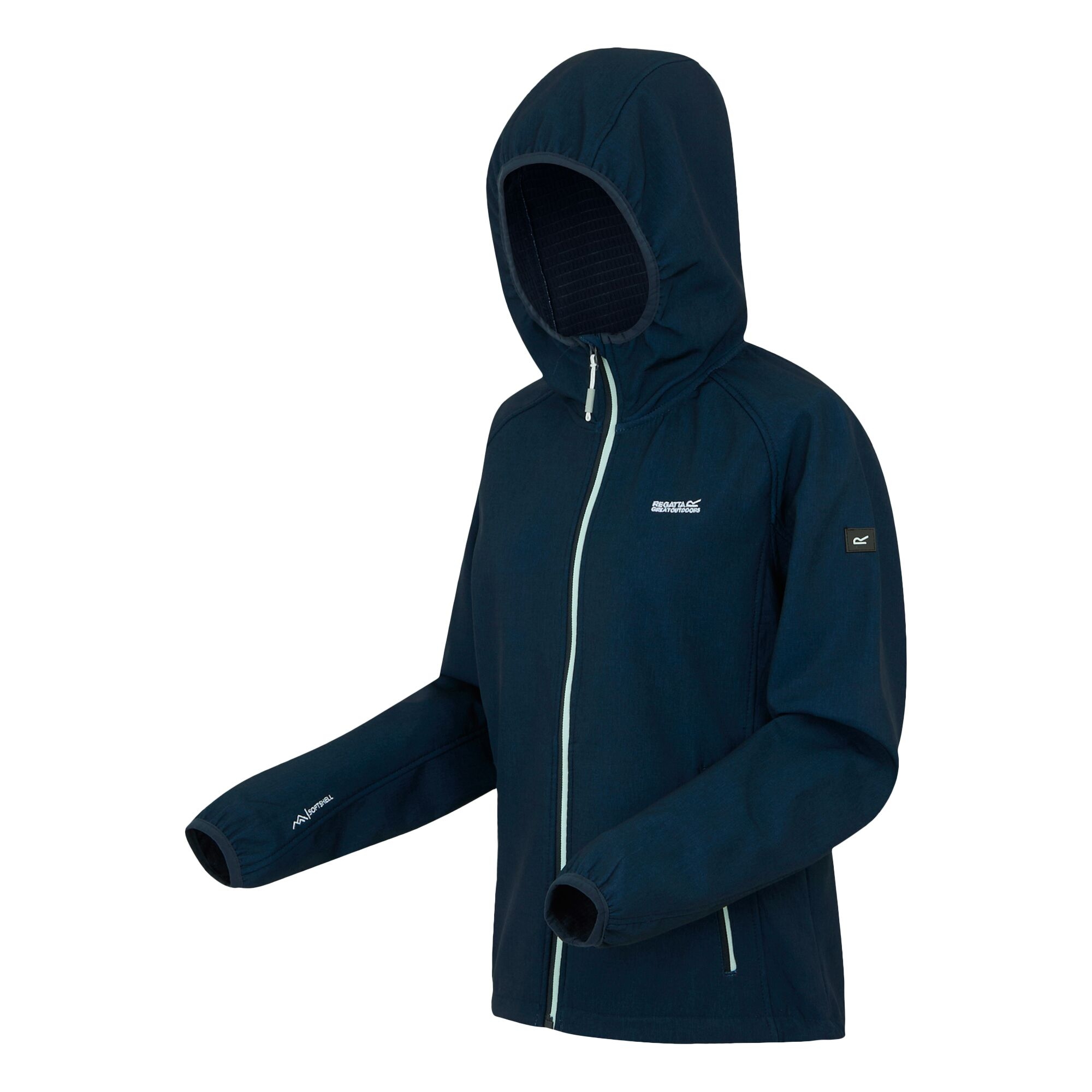 Women's Arec III Softshell Jacket | Navy Marl Icy Morn