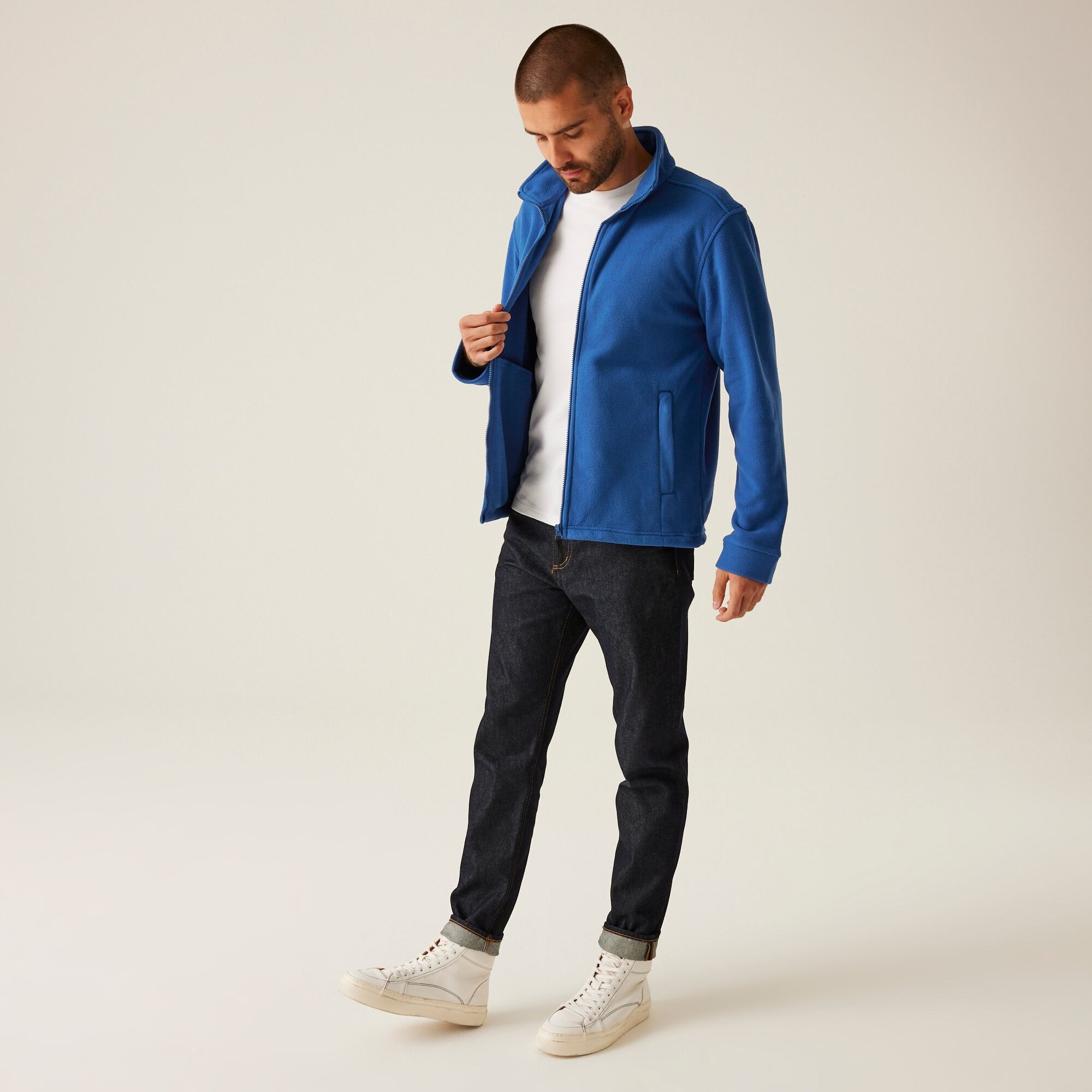 Men's Thor 300 Full Zip Fleece | Royal Blue
