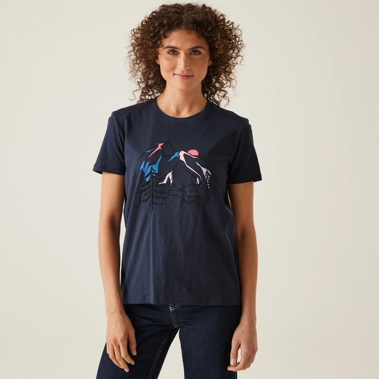 Women's Filandra VX T-Shirt | Black Foil Heart