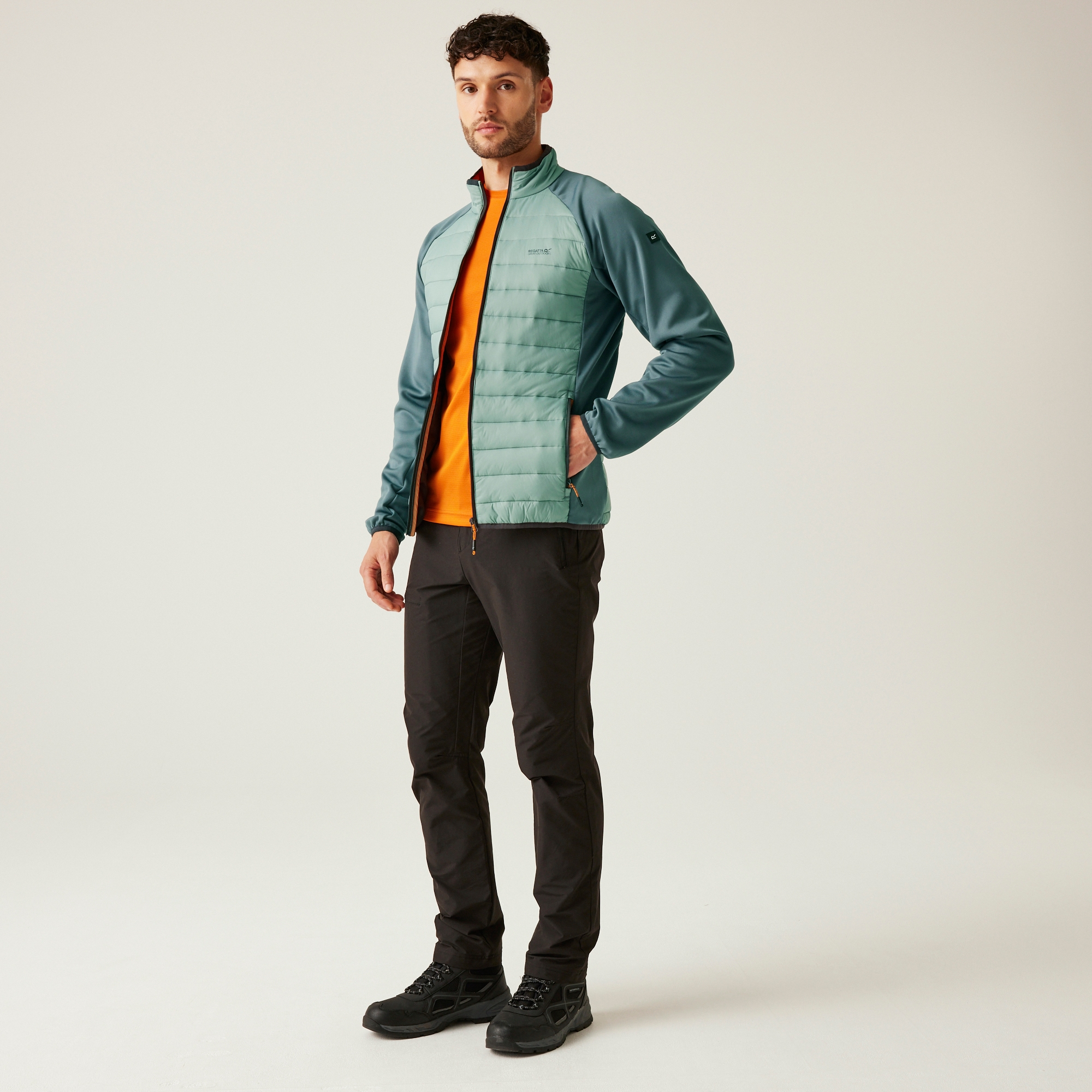 Men's Clumber IV Hybrid Jacket | Glacier Stormy Weather