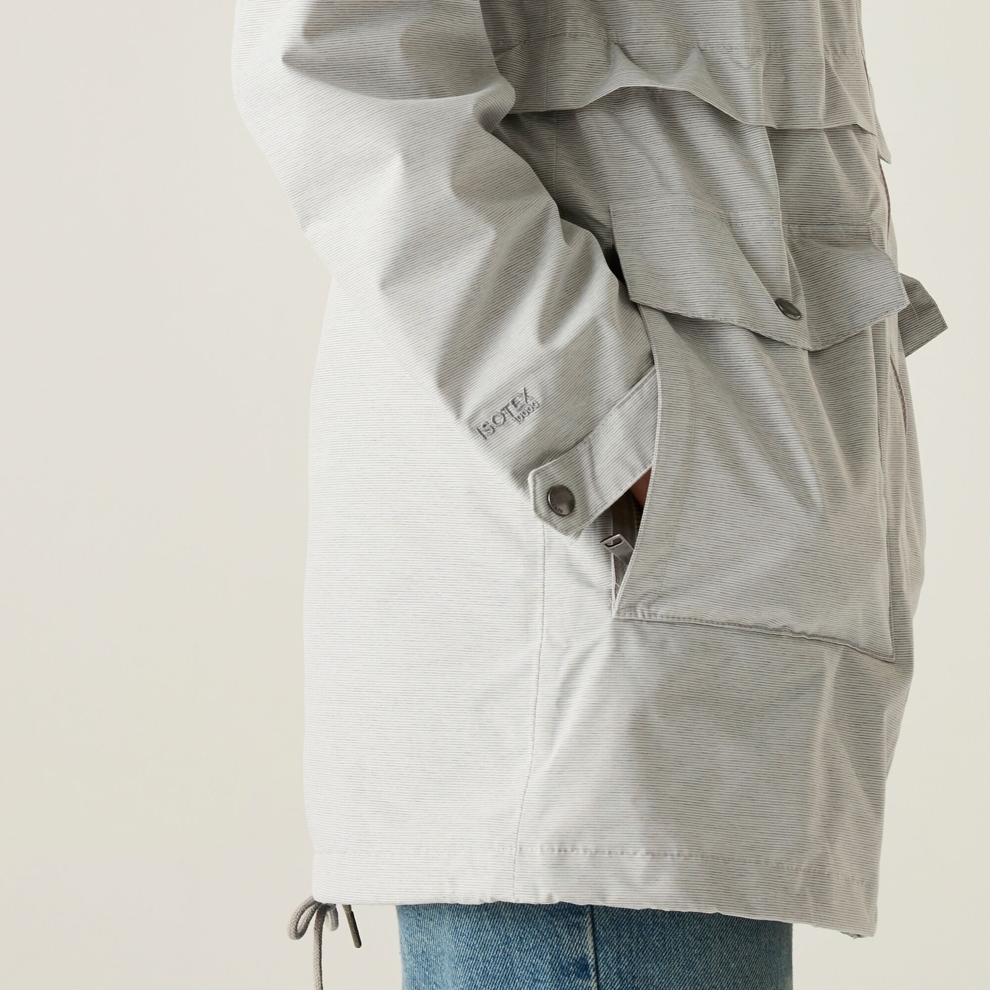 Women's Navaeh Waterproof Jacket | Drizzle Linear Stripe