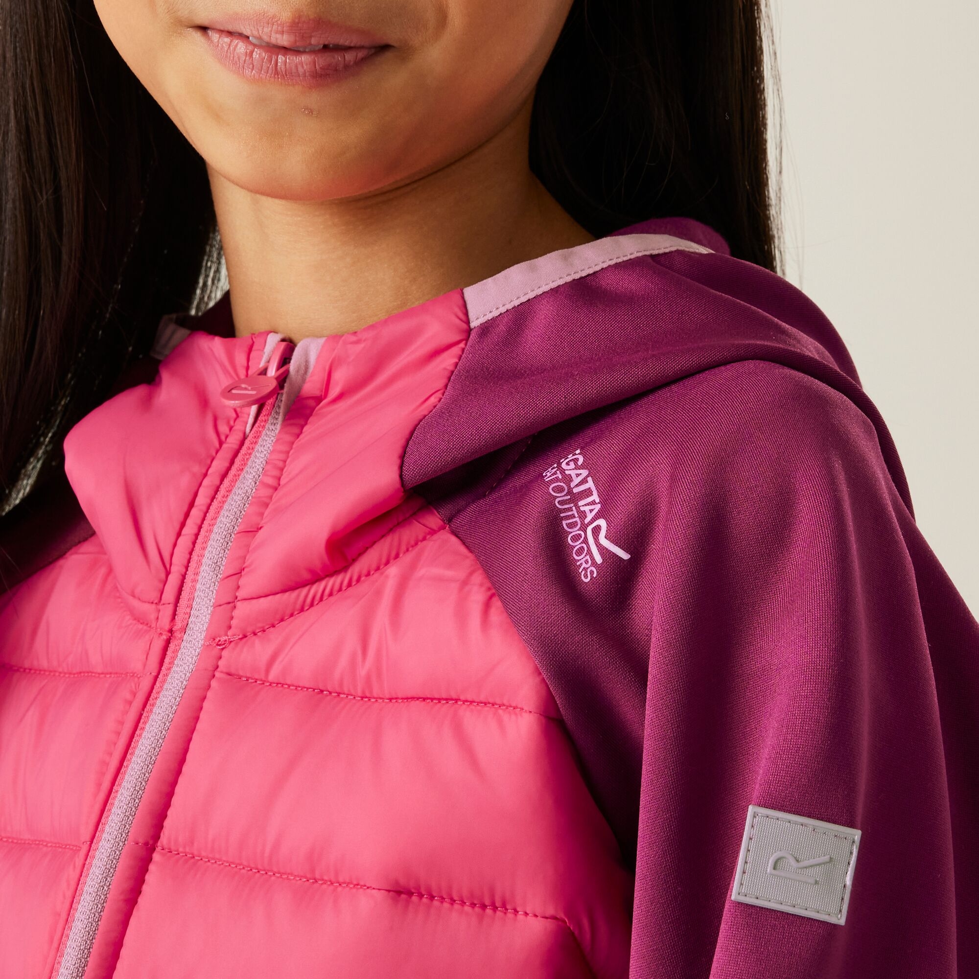 Kids' Kielder IX Hybrid Jacket | Lilas Pop Beaujolais