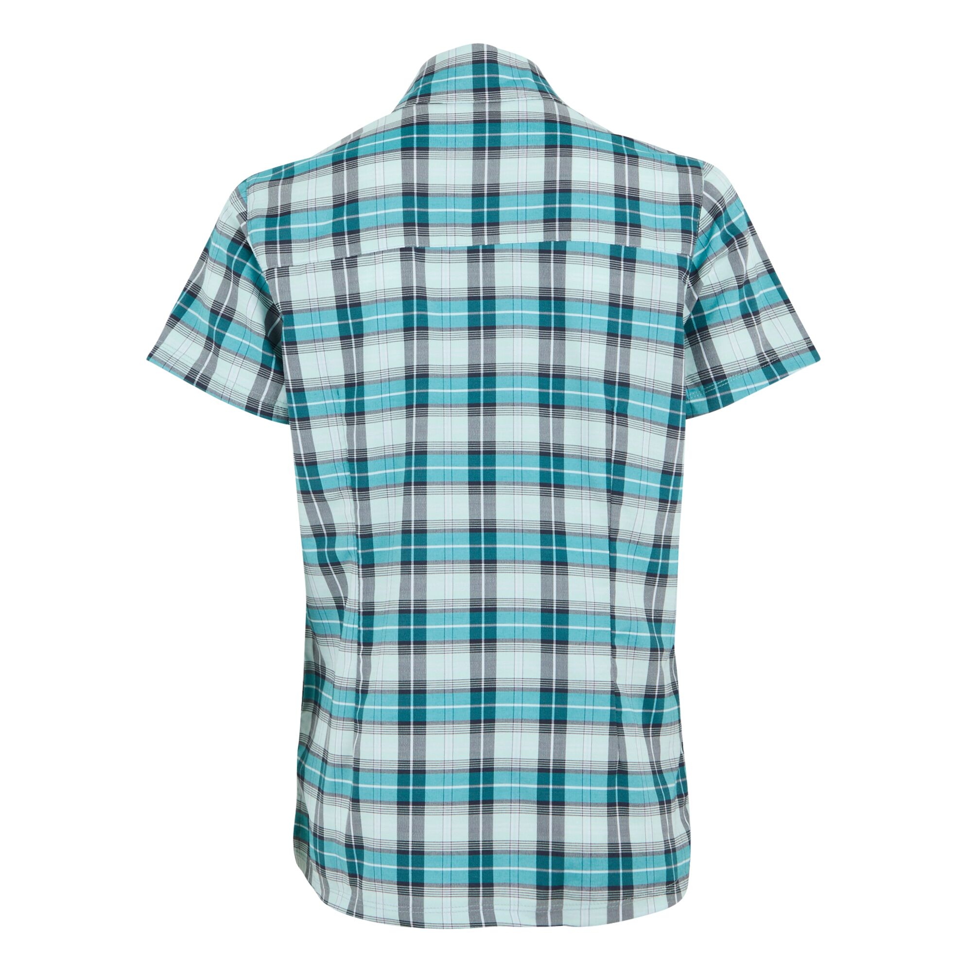 Women's Begarno Short Sleeve Shirt | Icy Morn Exotic Plume Check