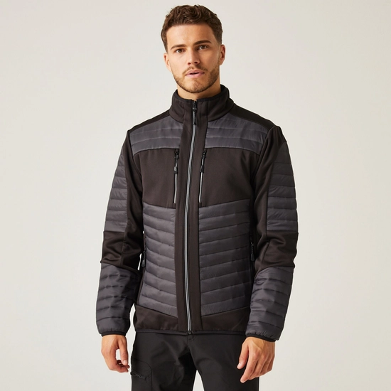 Men's E-Volve Thermal Hybrid Jacket | Mineral Grey Ash