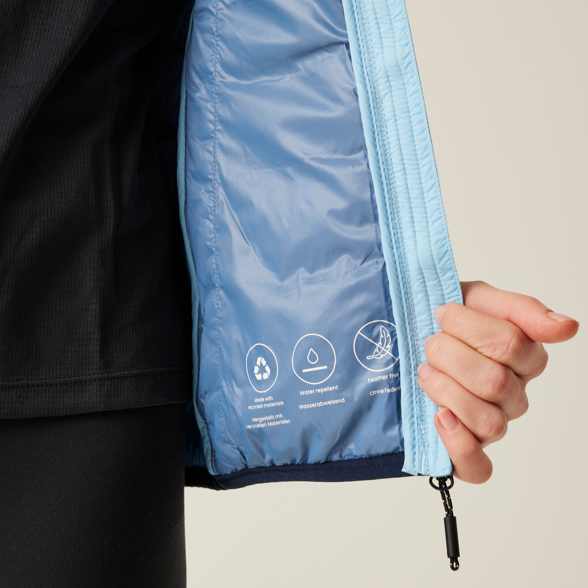 Women's Marizion Quilted Jacket | Clear Sky Coronet Blue