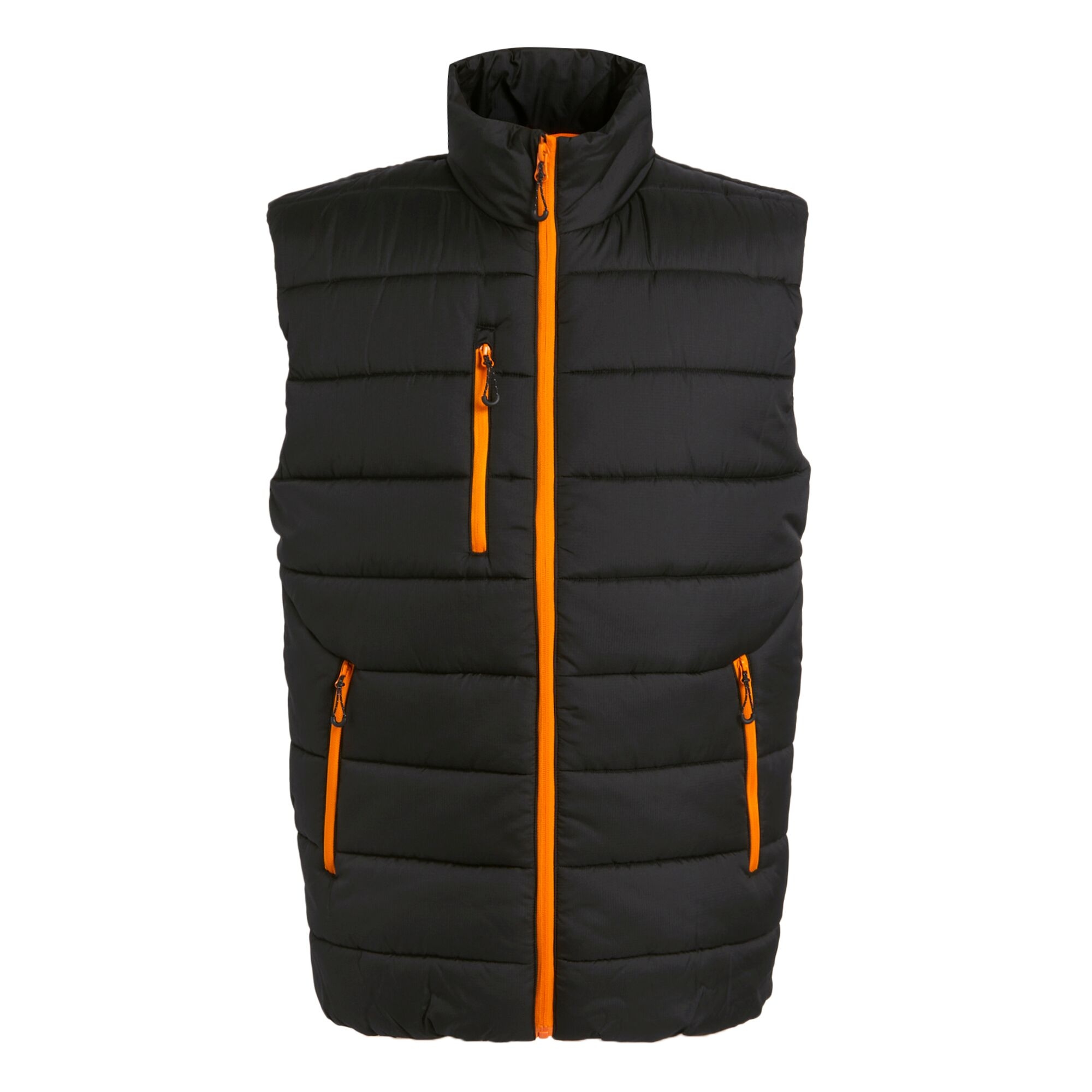 Men's Navigate Thermal Bodywarmer | Black Orange Pop