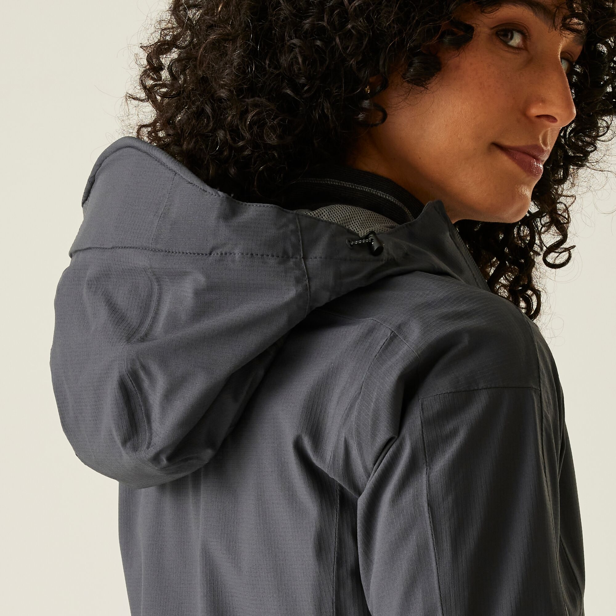 Women's Okara Waterproof Jacket | Seal Grey Cloudy Grey