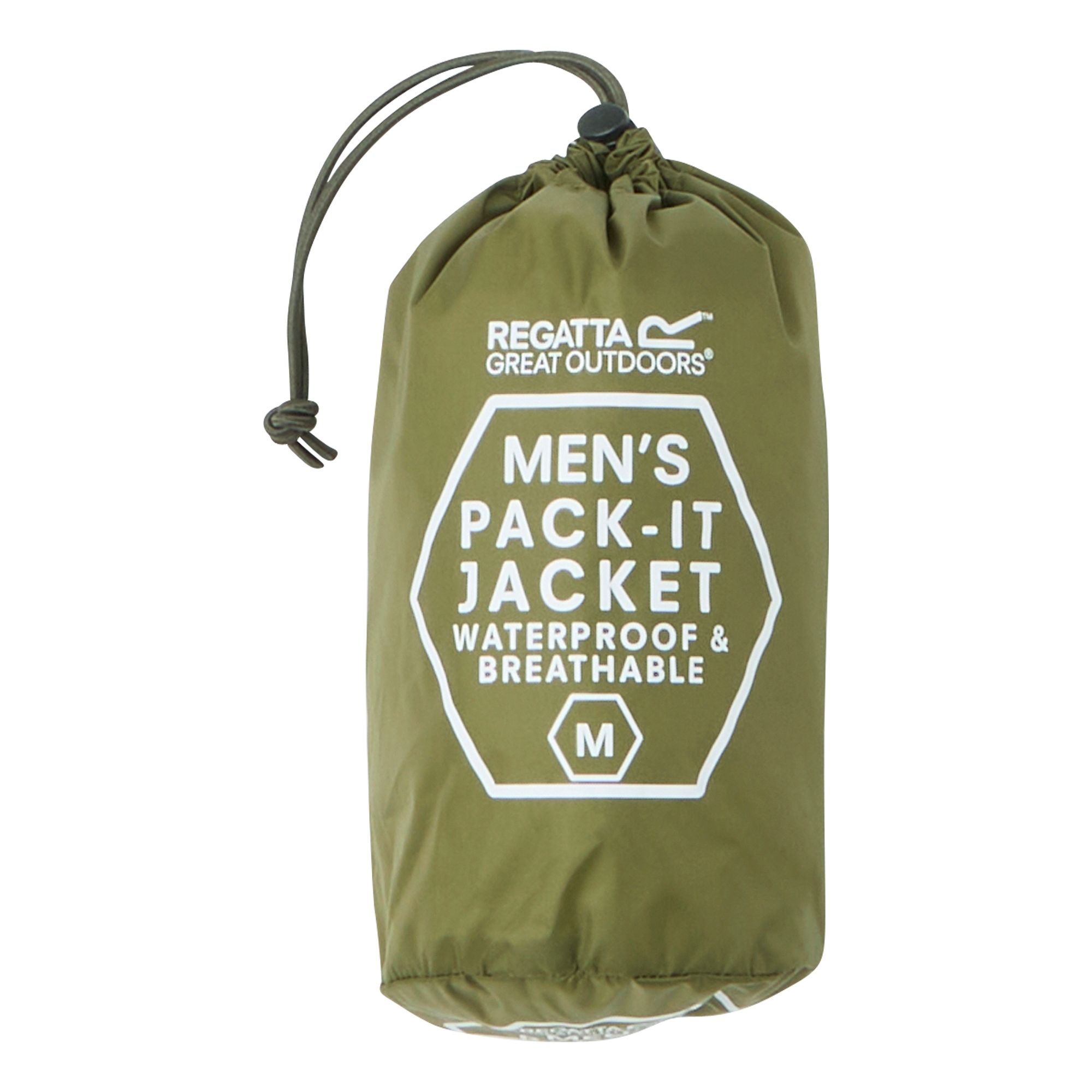 Men's Pack-It III Waterproof Jacket | Nephrite Green