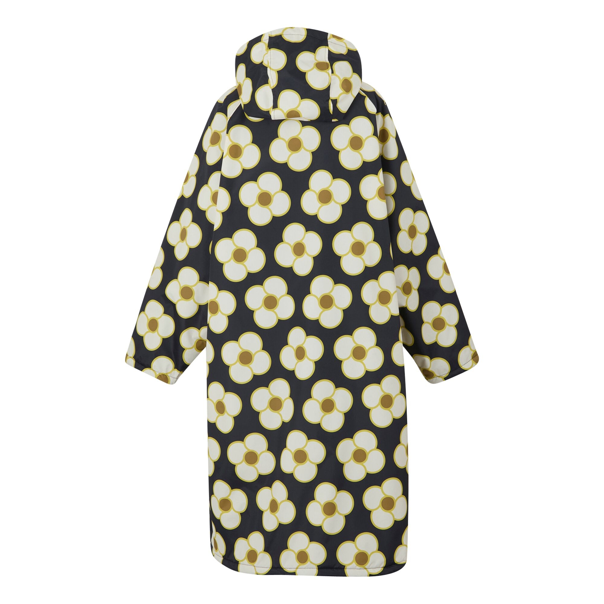Orla Kiely Waterproof Changing Robe | Spinning Flower Black