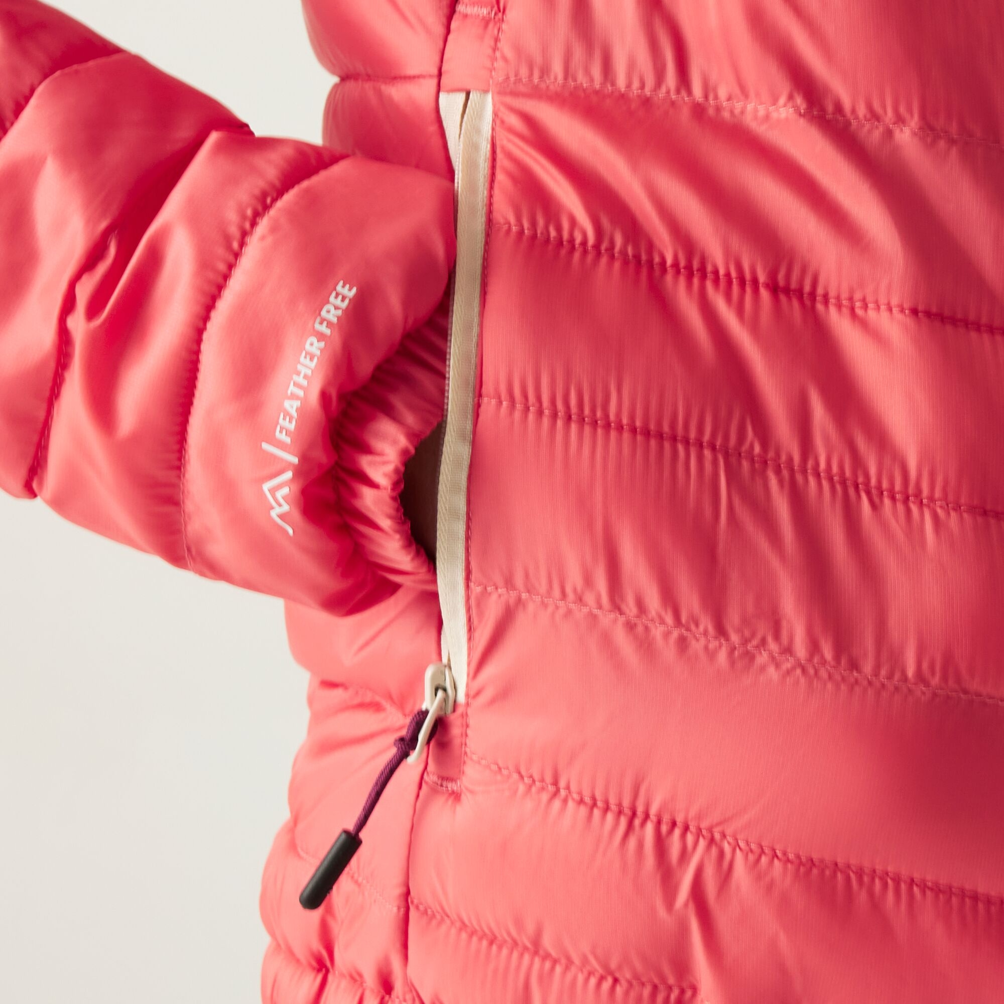 Women's Hurden Padded Jacket | Peach Bloom Light Vanilla