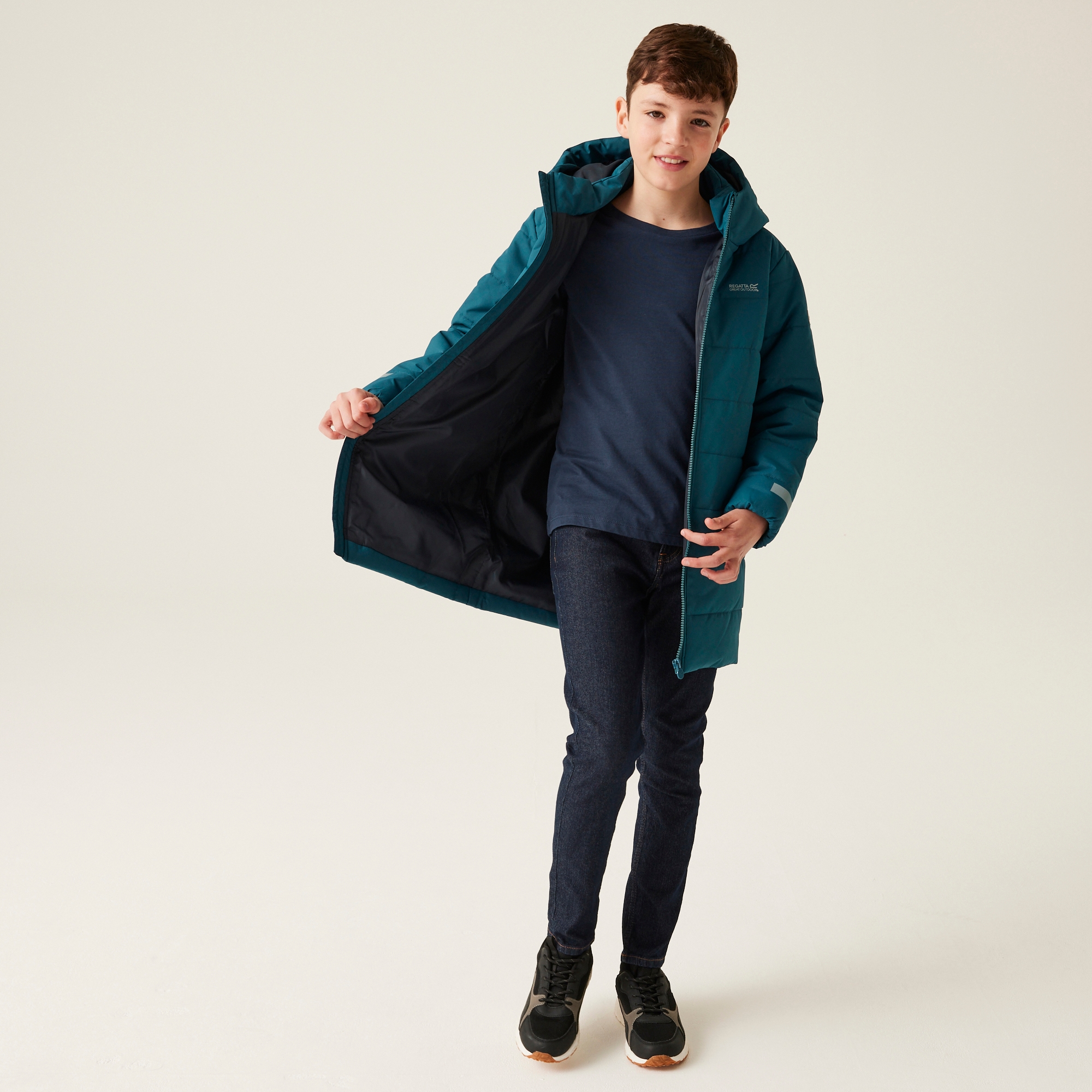 Kids' Lakiver Quilted Jacket | Moroccan Blue