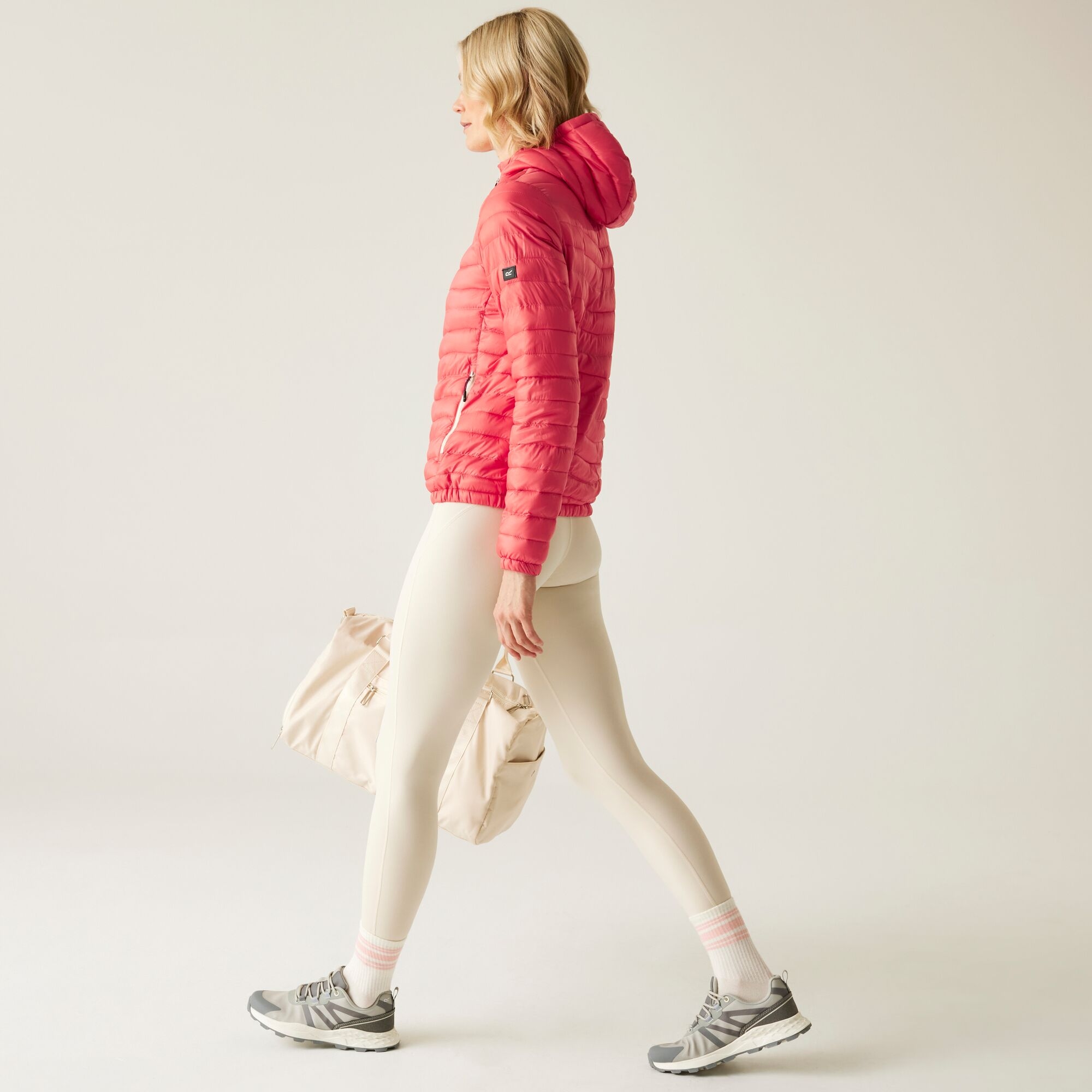 Women's Hurden Padded Jacket | Peach Bloom Light Vanilla