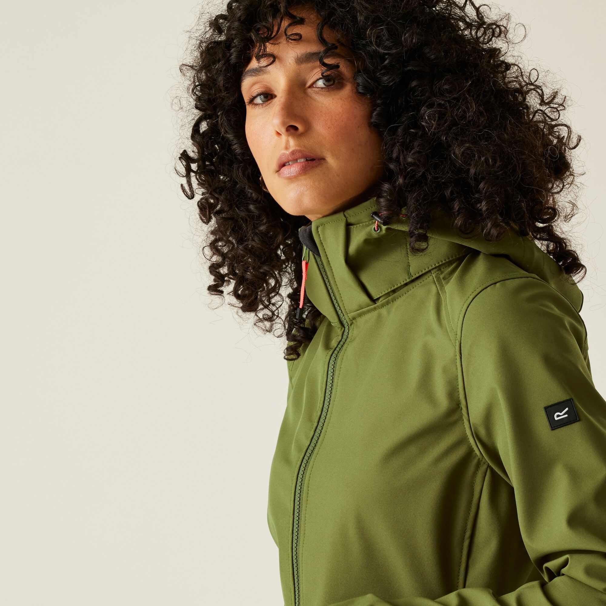 Women's Carisbrooke Softshell Jacket | Nephrite Green Peach Bloom