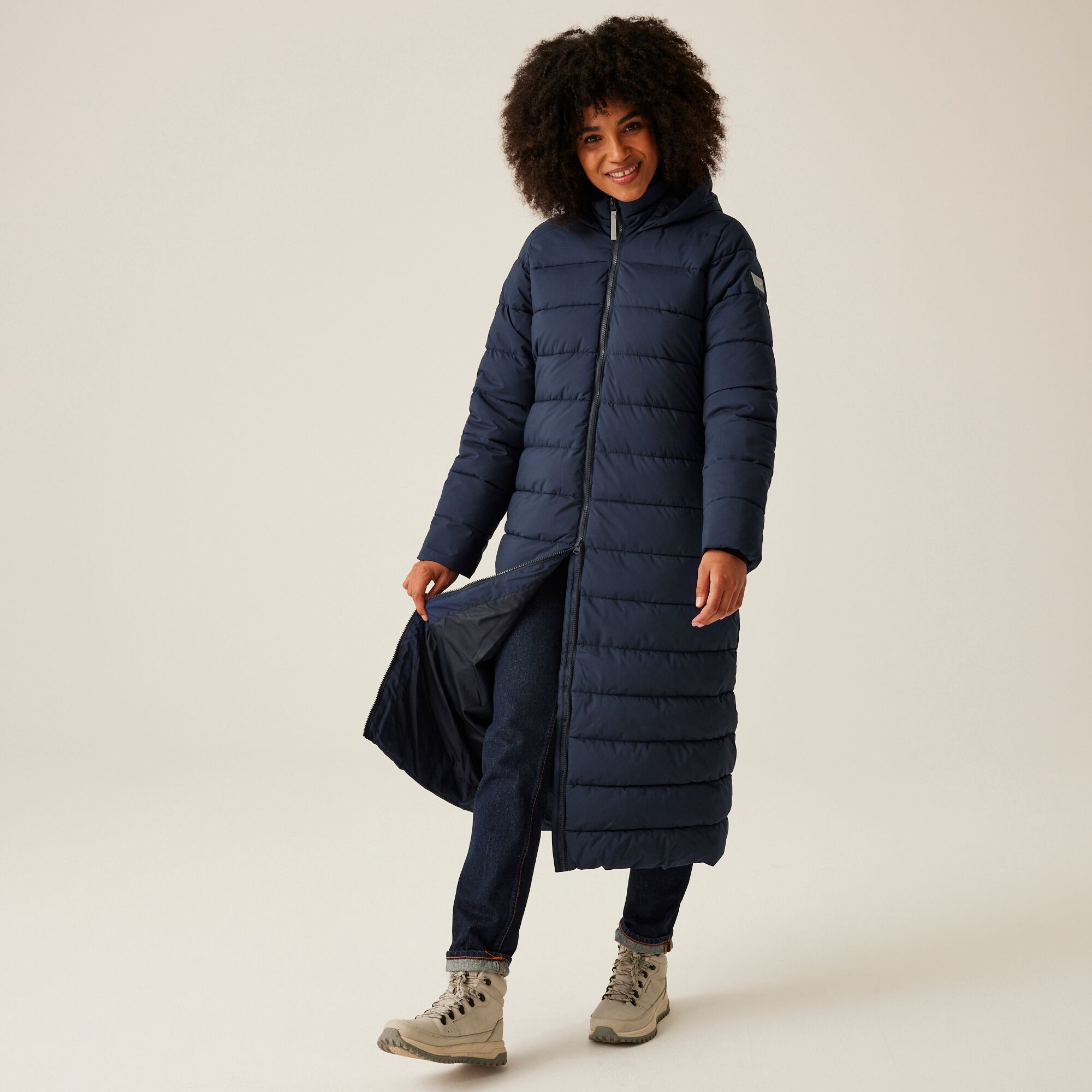 Women's Elender Quilted Jacket | Navy