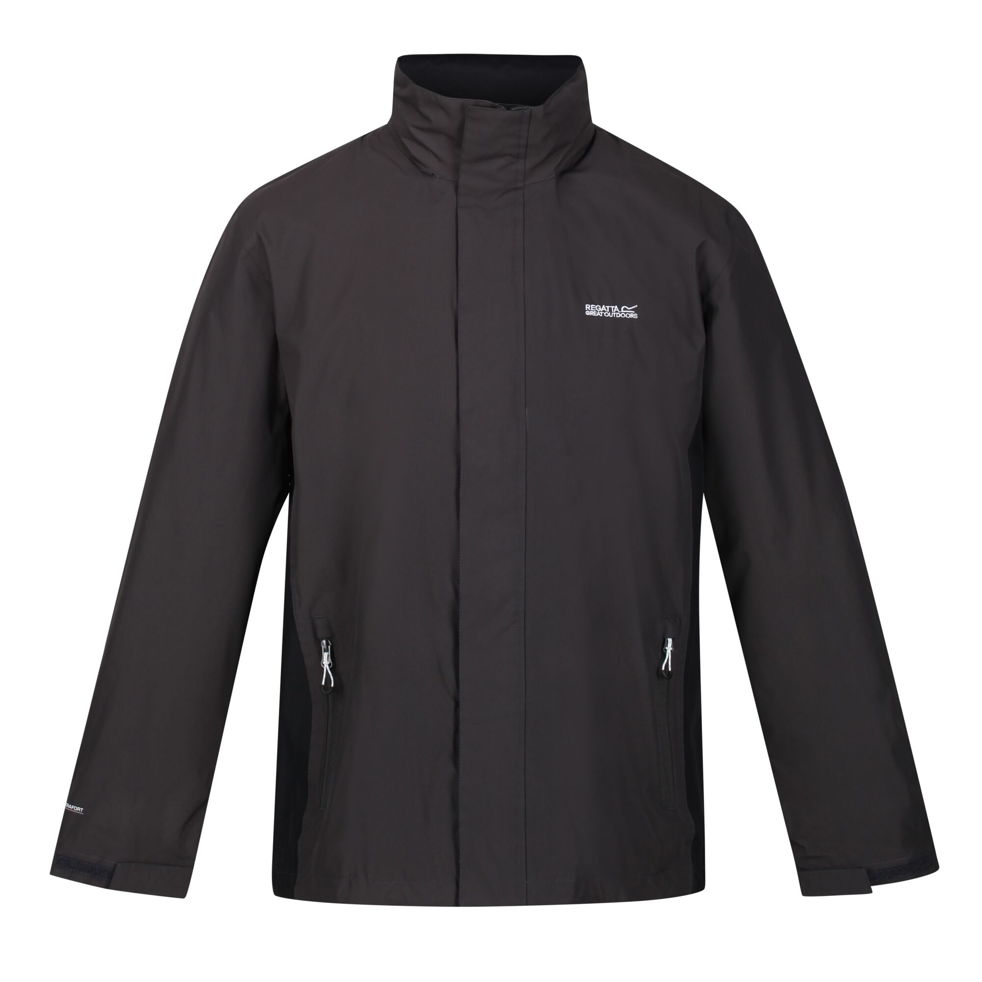 Men's Matt Waterproof Jacket | Ash Black