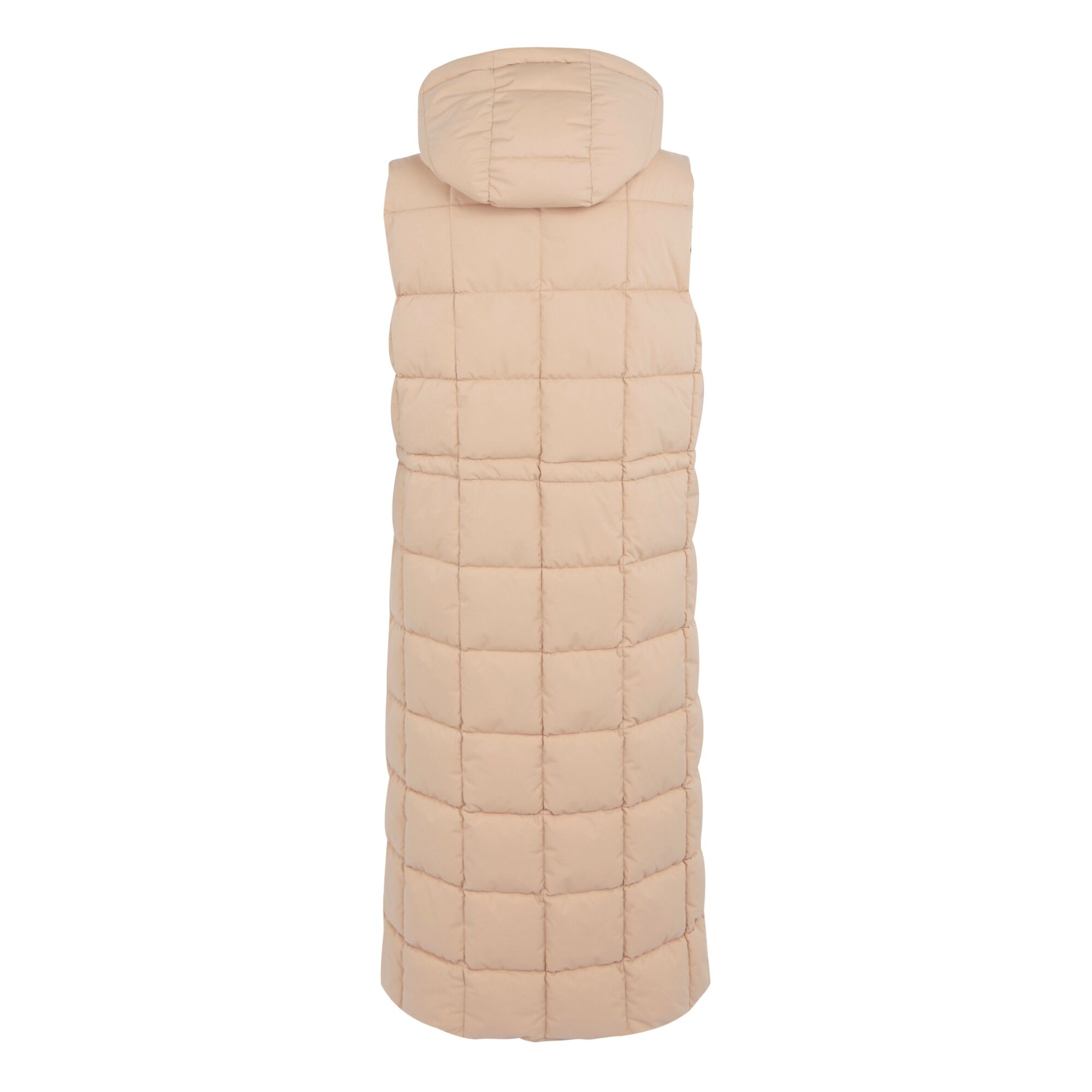Women's Leandra Longline Gilet | Warm Taupe