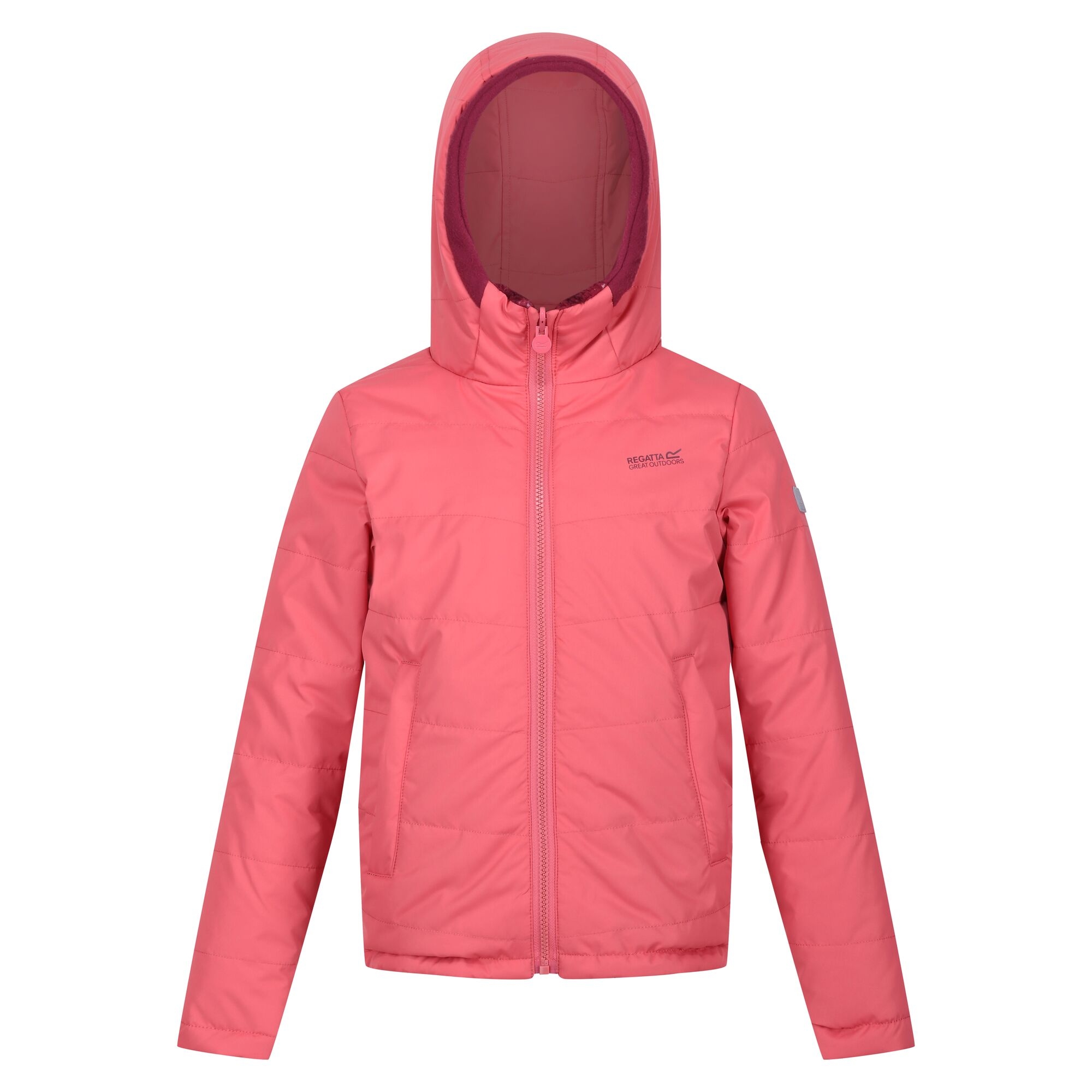 Kids' Kyrell Reversible Jacket | Mineral Red Burgundy Zebra