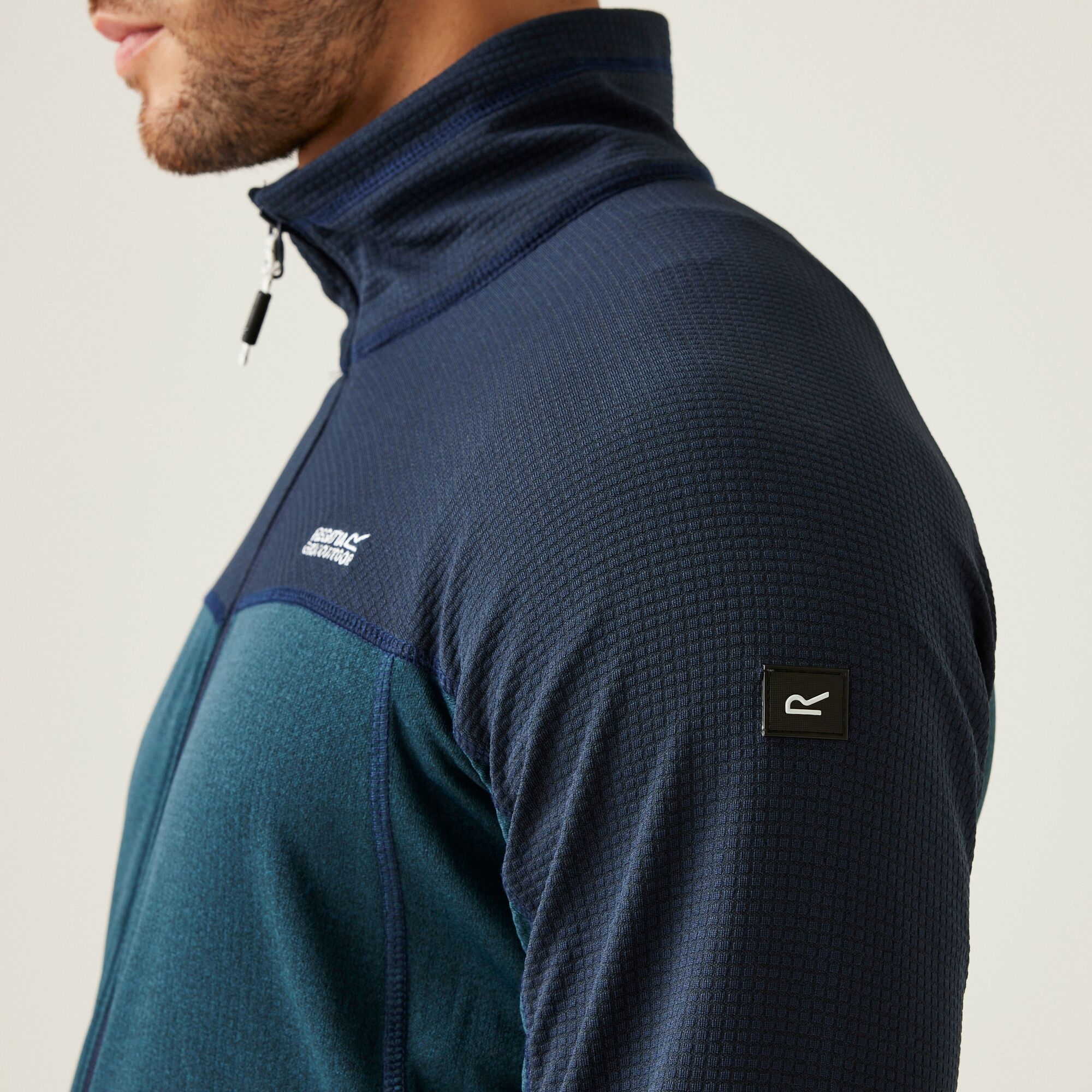 Men's Highton V Full Zip Fleece | Moonlight Denim Navy