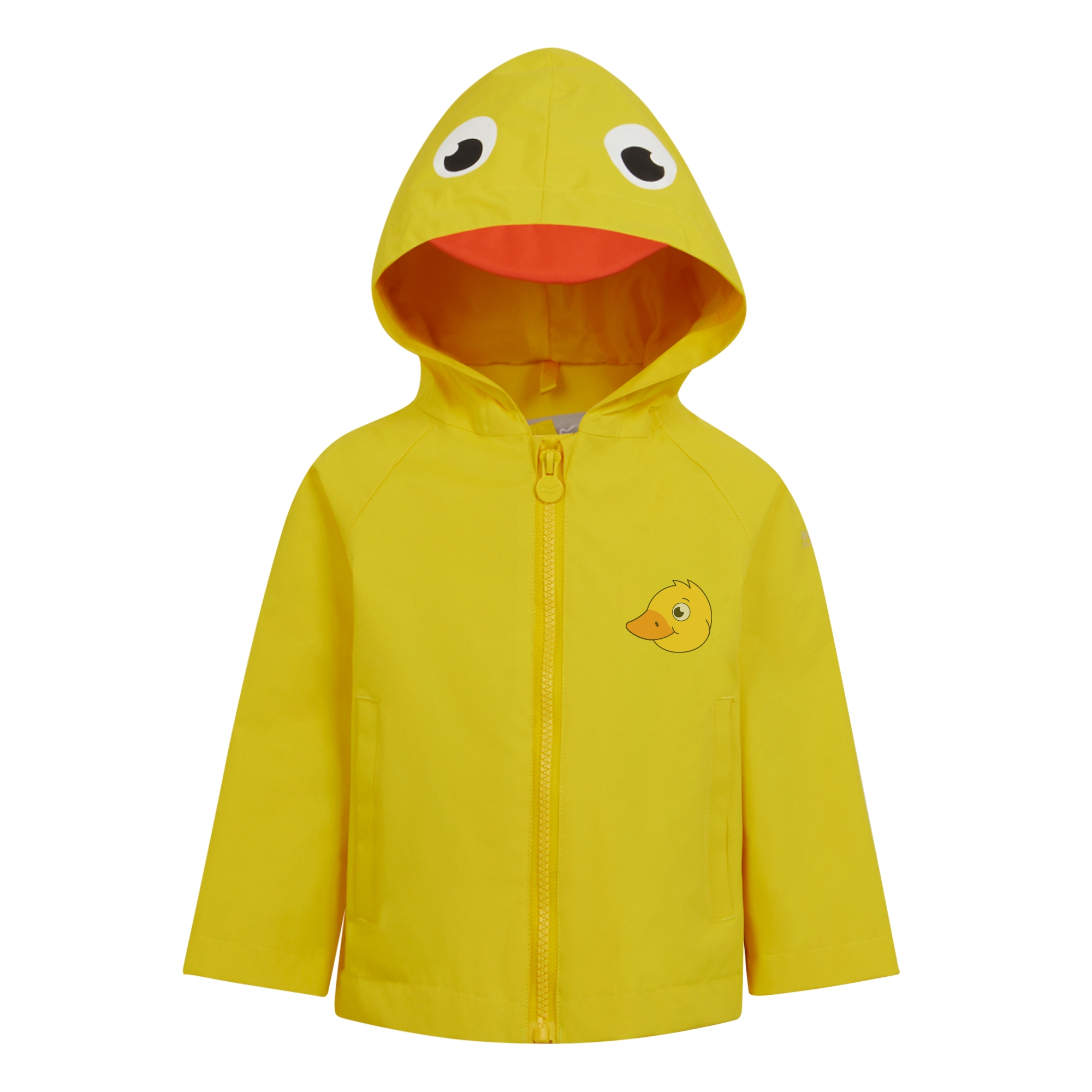Kids' Animal Waterproof Jacket | Pebbles The Duck Sunbeam