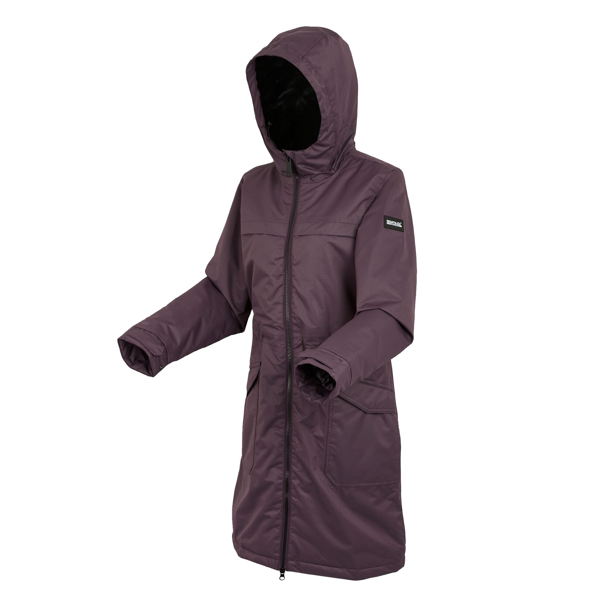 Women's Romine II Waterproof Parka Jacket | Deep Plum Black