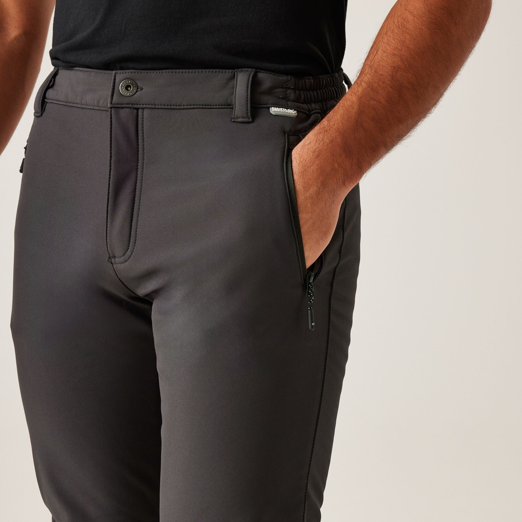 Men's Geo II Softshell Walking Trousers | Ash