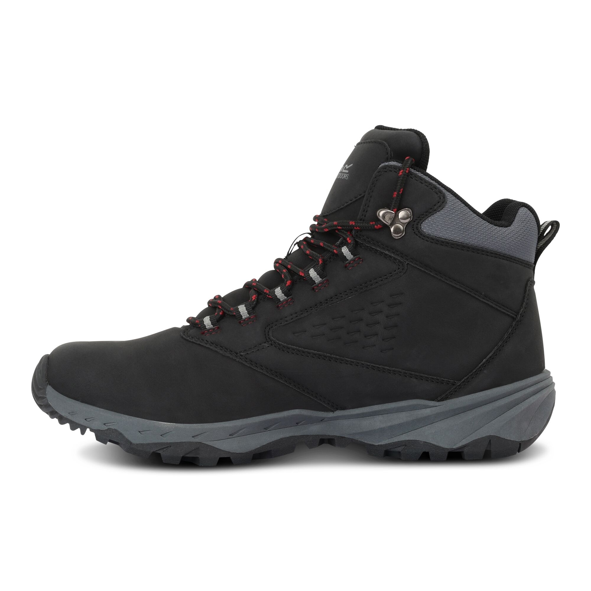 Men's Amble Walking Boots | Black Rio Red