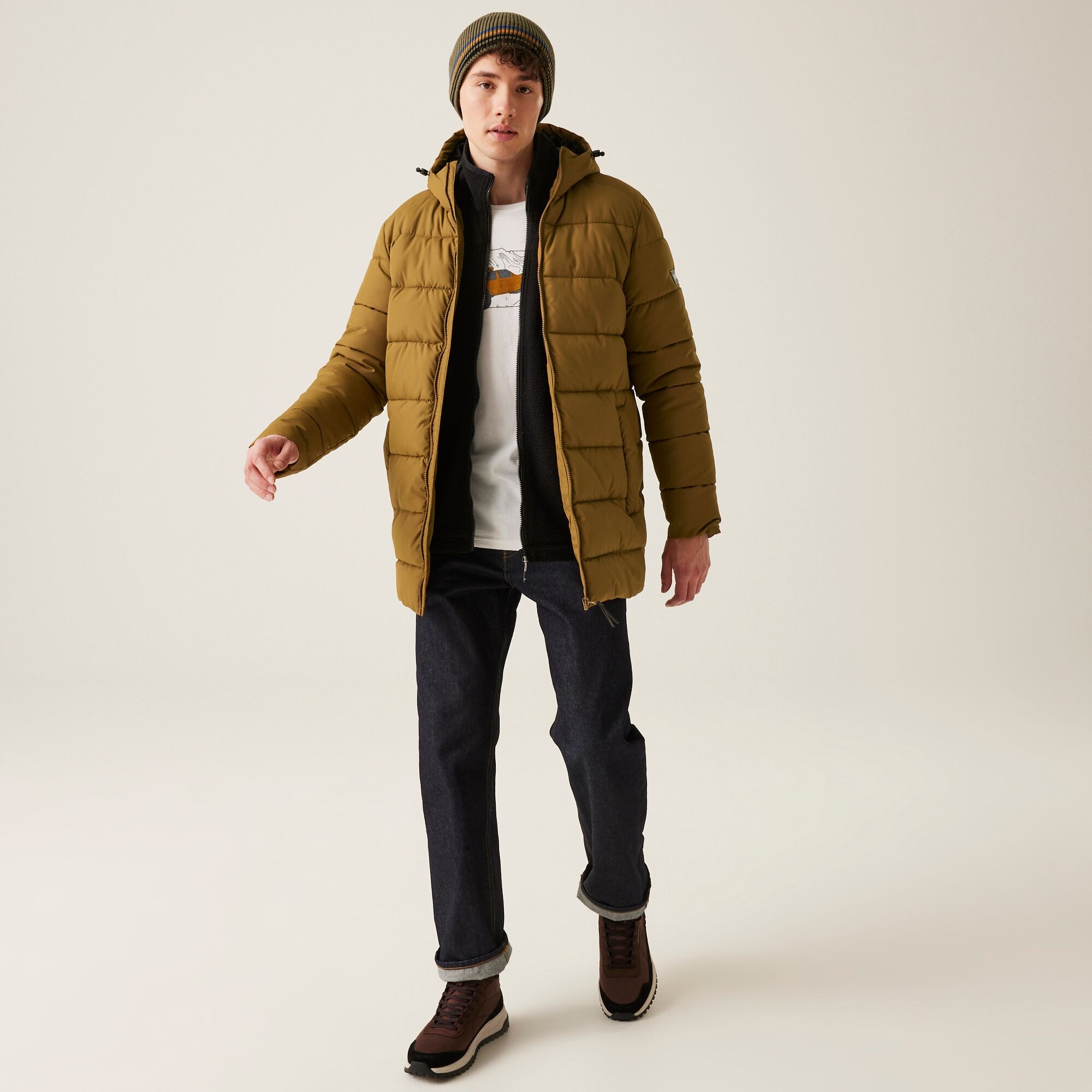 Men's Lakiver Padded Jacket | Umber