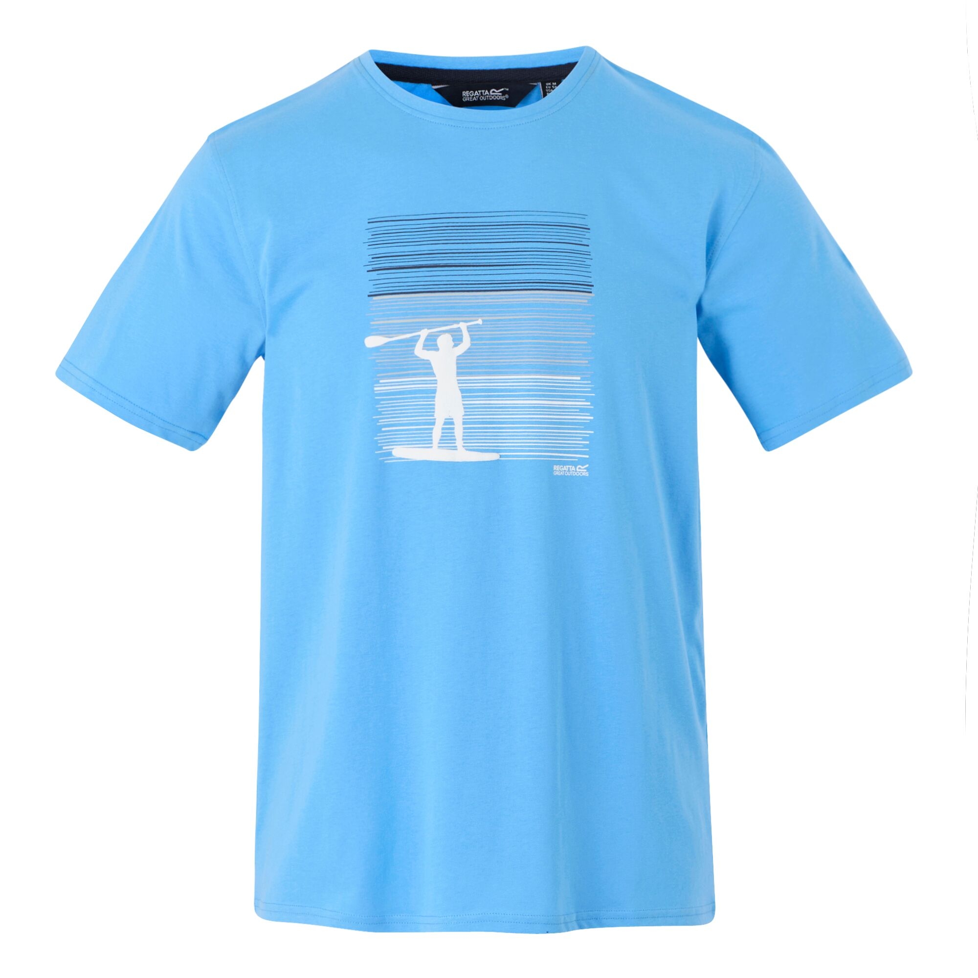 Men's Cline IX T-Shirt | Elysium Blue Paddleboard