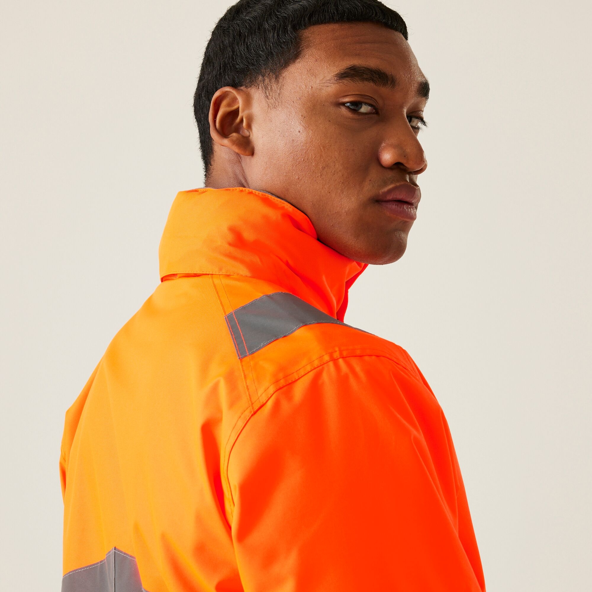 Men's Hi-Vis Pro Contract Dover Jacket | Orange