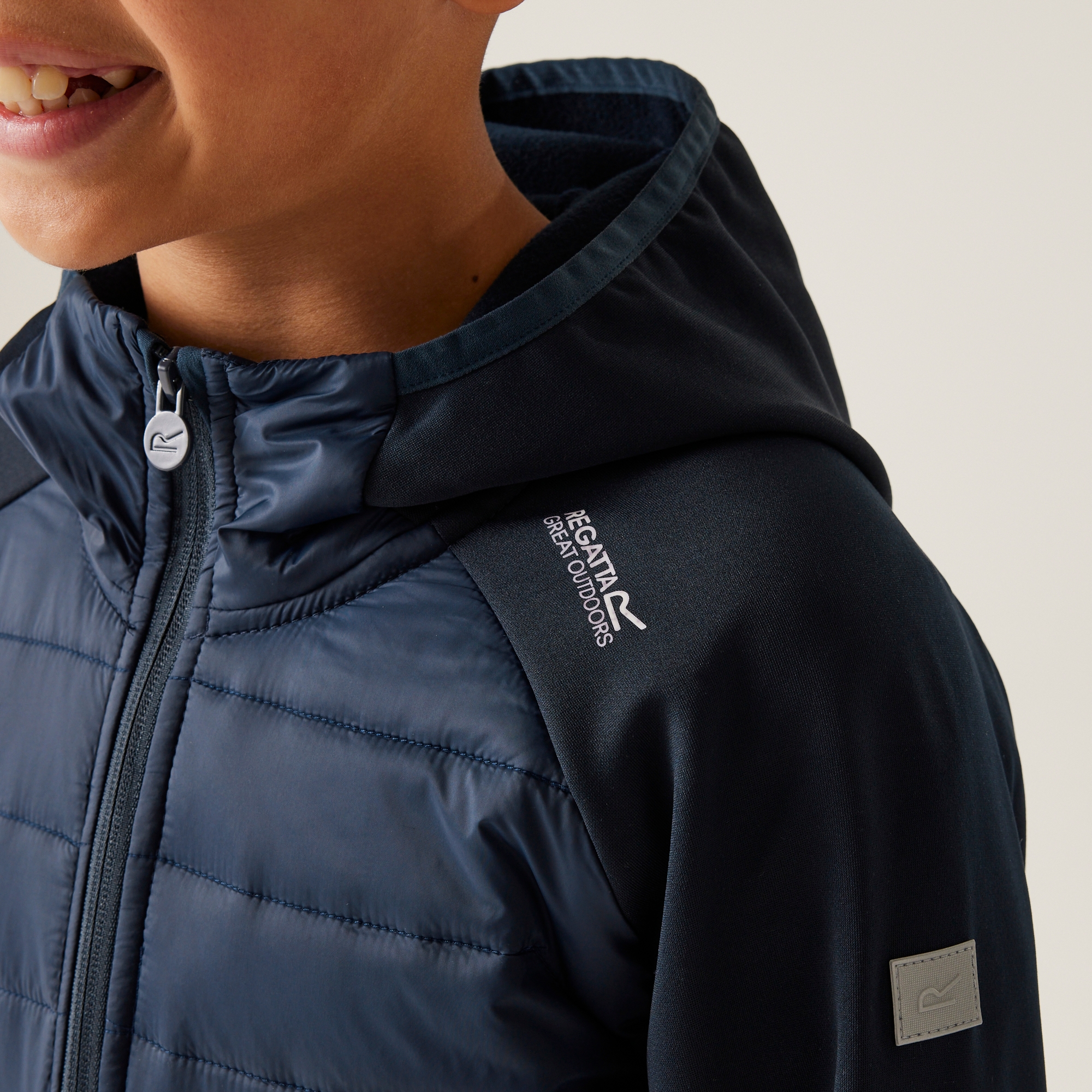 Kids' Kielder IX Hybrid Jacket | Navy