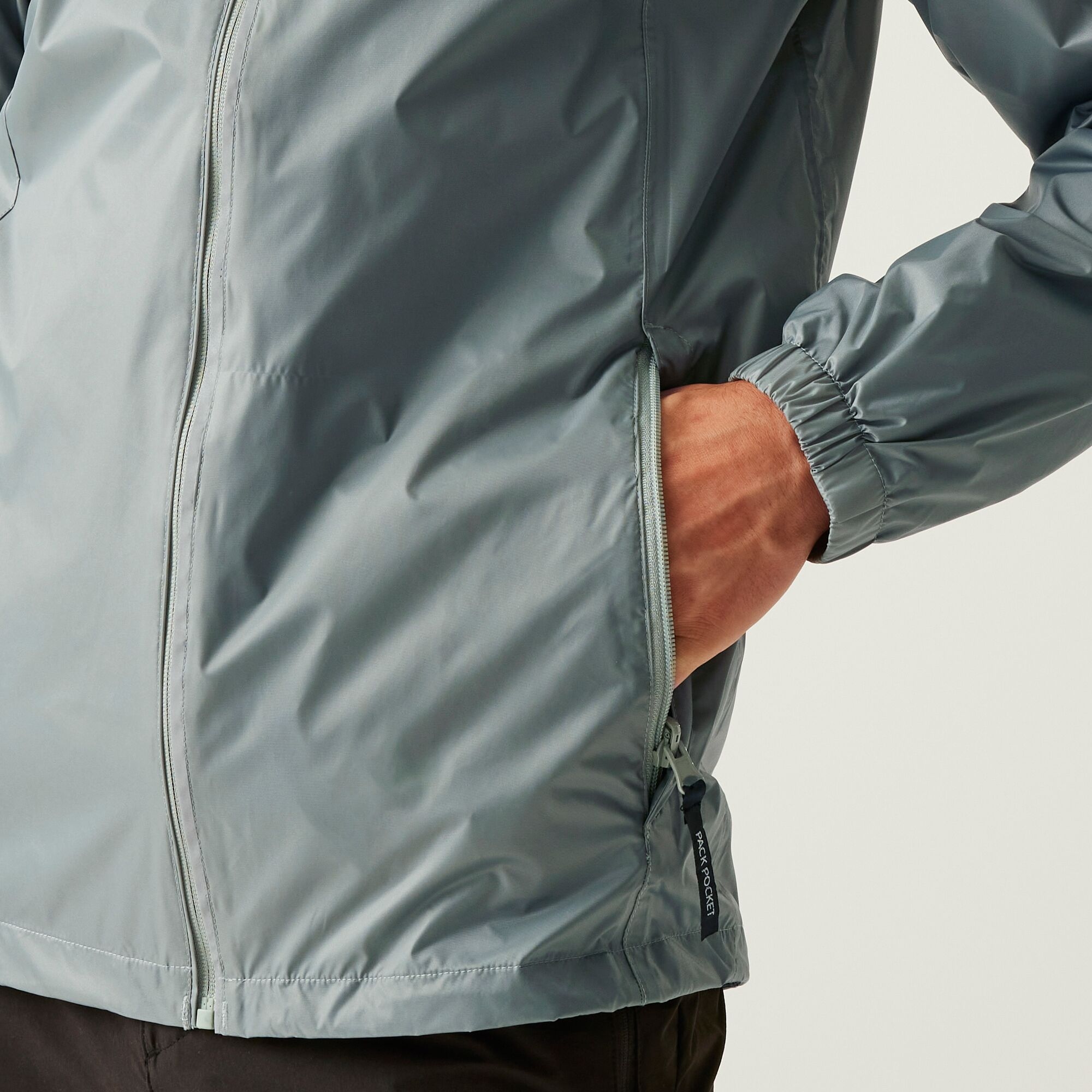 Men's Lyle IV Waterproof Packaway Jacket | Glacier