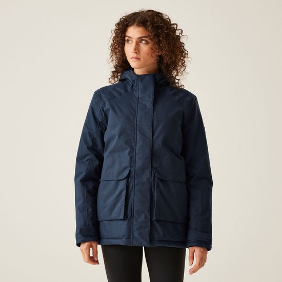 Women's Ezdale Waterproof Insulated Jacket | Navy Marl