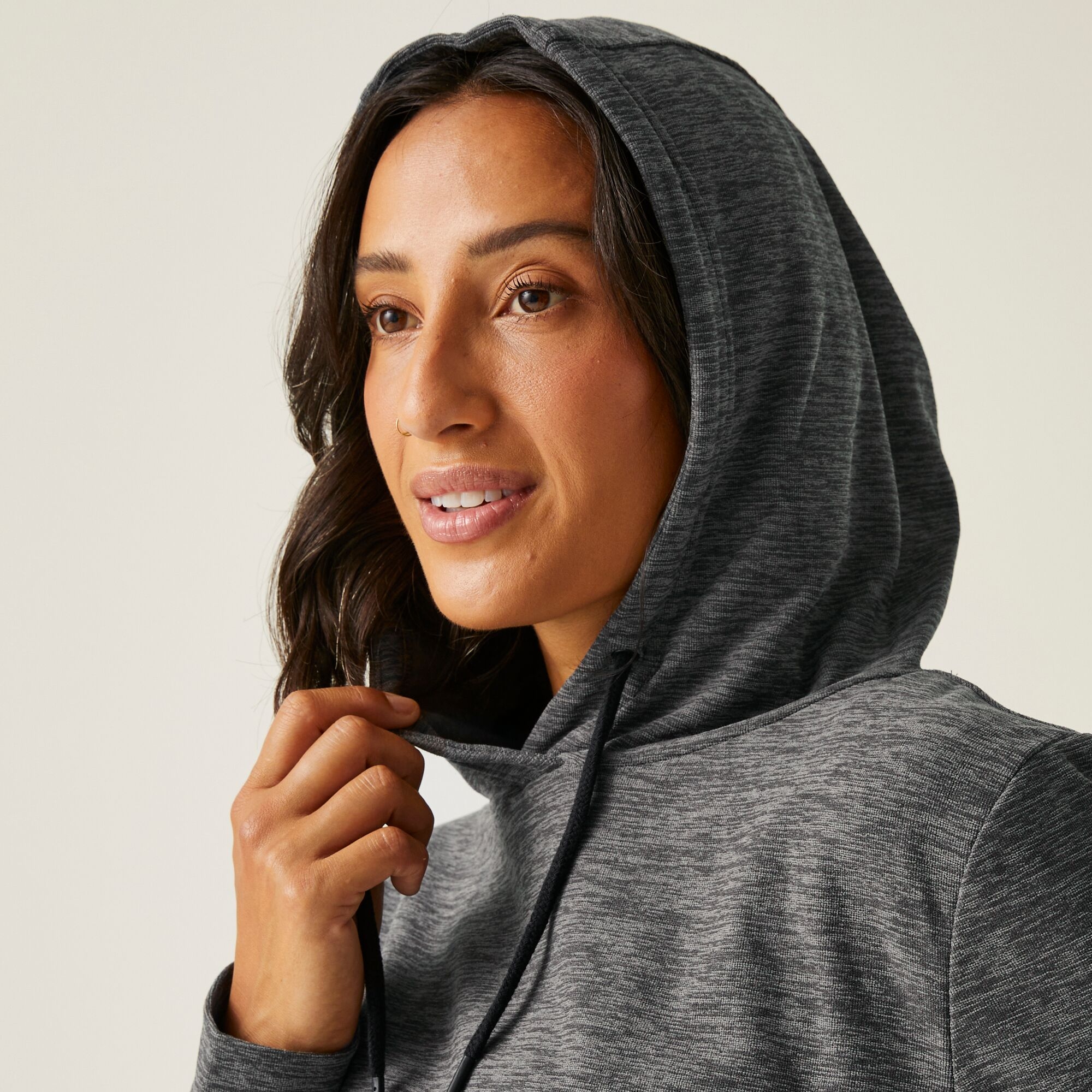 Women's Mayse Hoody | Grey Sky Marl