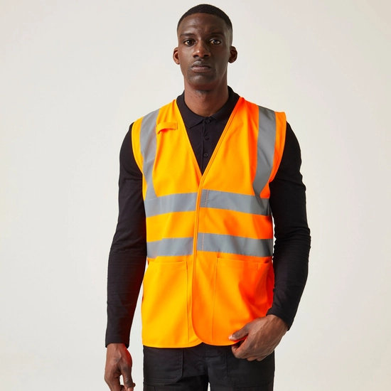 Men's Pro HI-VIS Supervisor Vest | Yellow