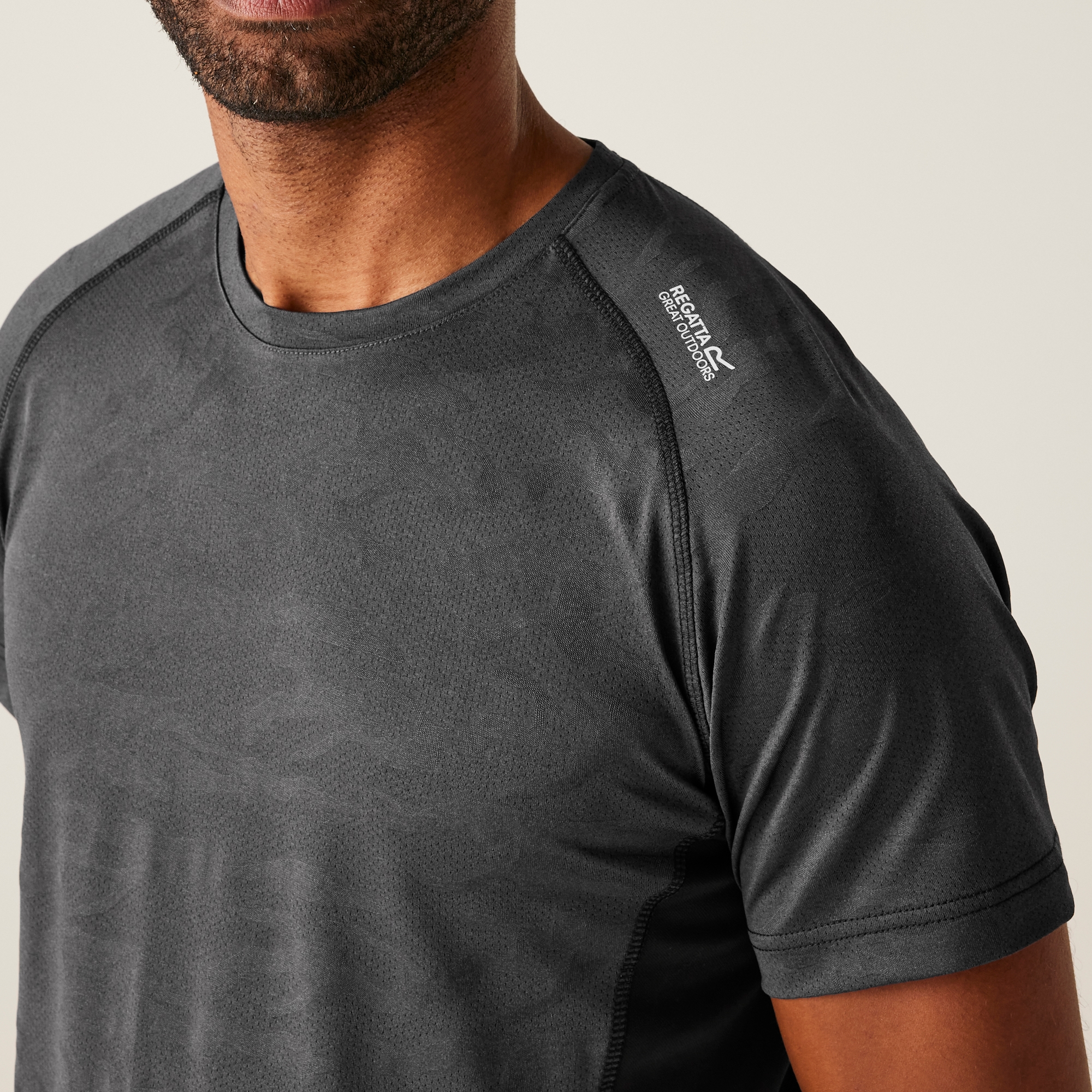 Men's Corballis II T-Shirt | Ash Black