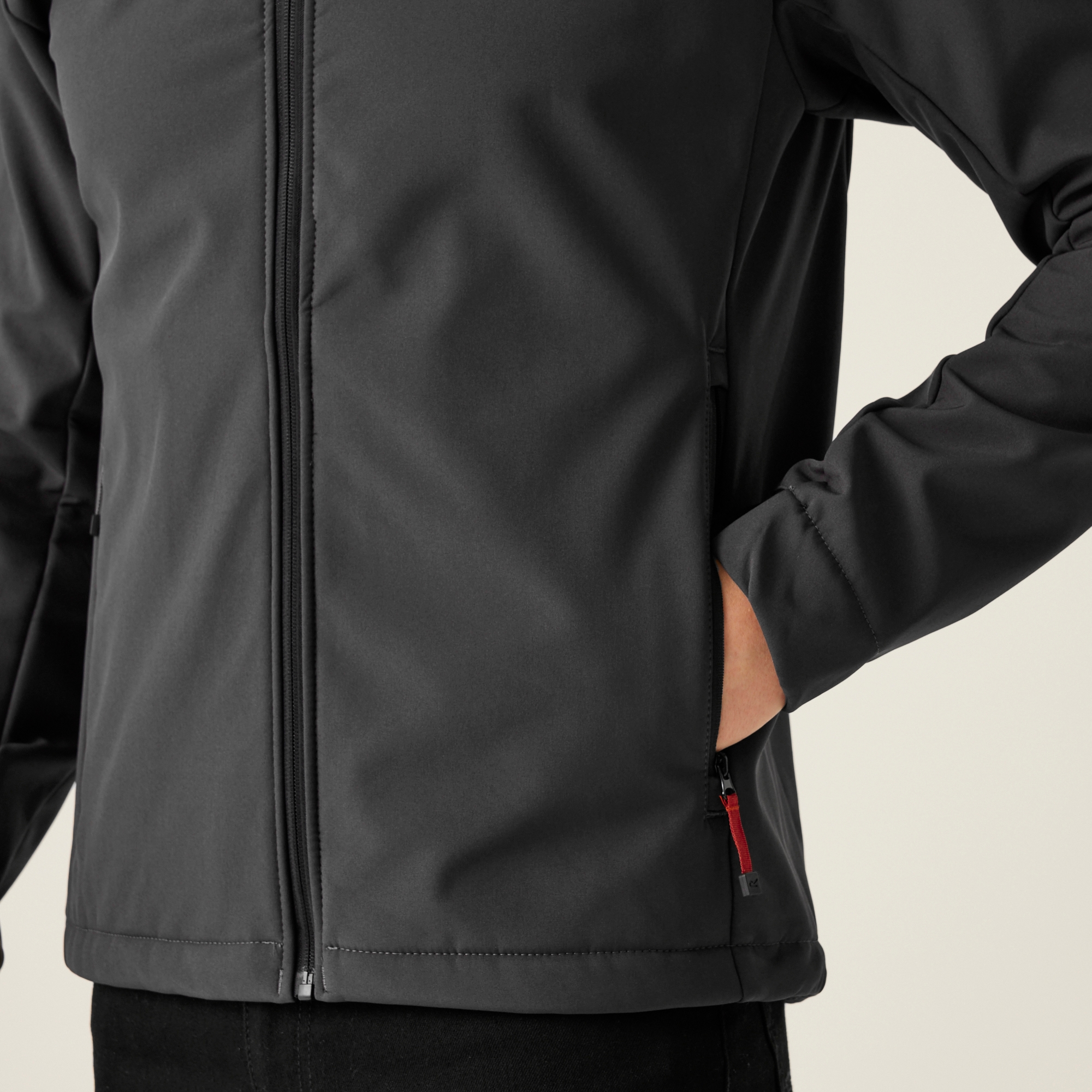 Men's Dendrick Softshell Jacket | Ash Red Ochre
