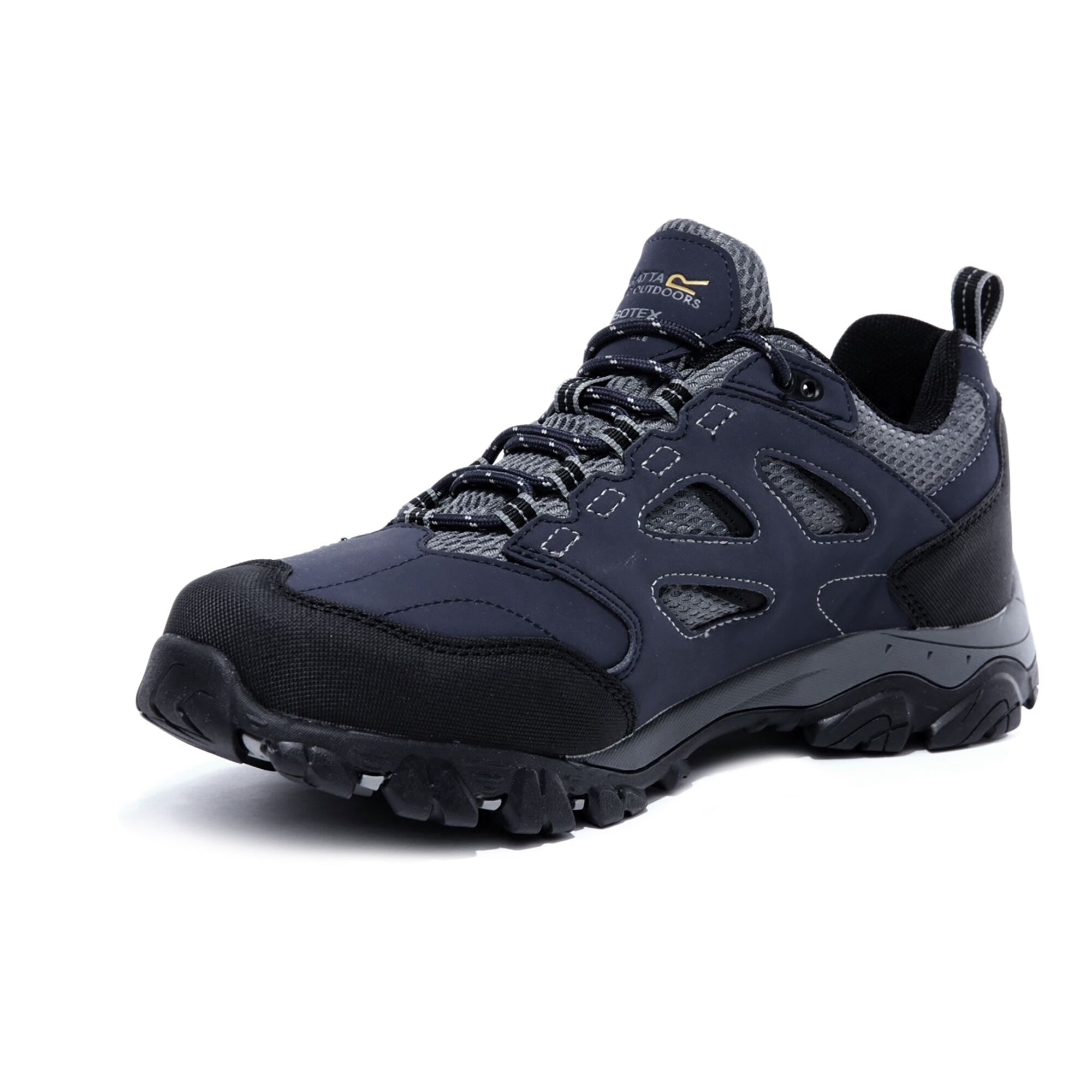 Men's Holcombe Waterproof Low Walking Shoes | Navy Granite