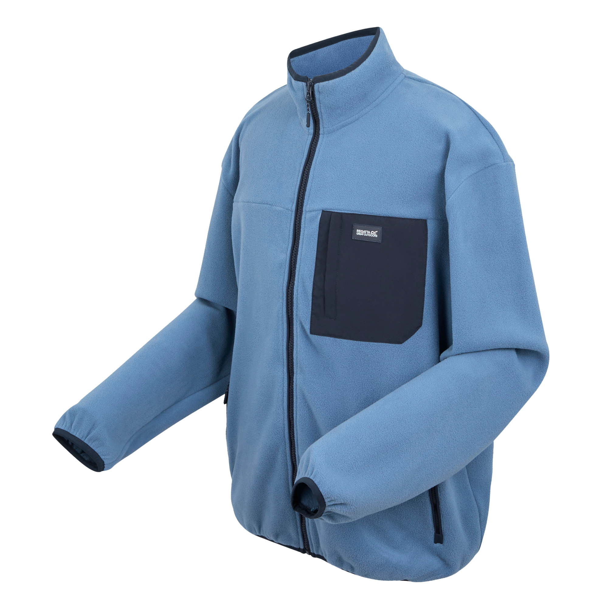 Men's Frankie Full Zip Fleece | Coronet Blue Navy