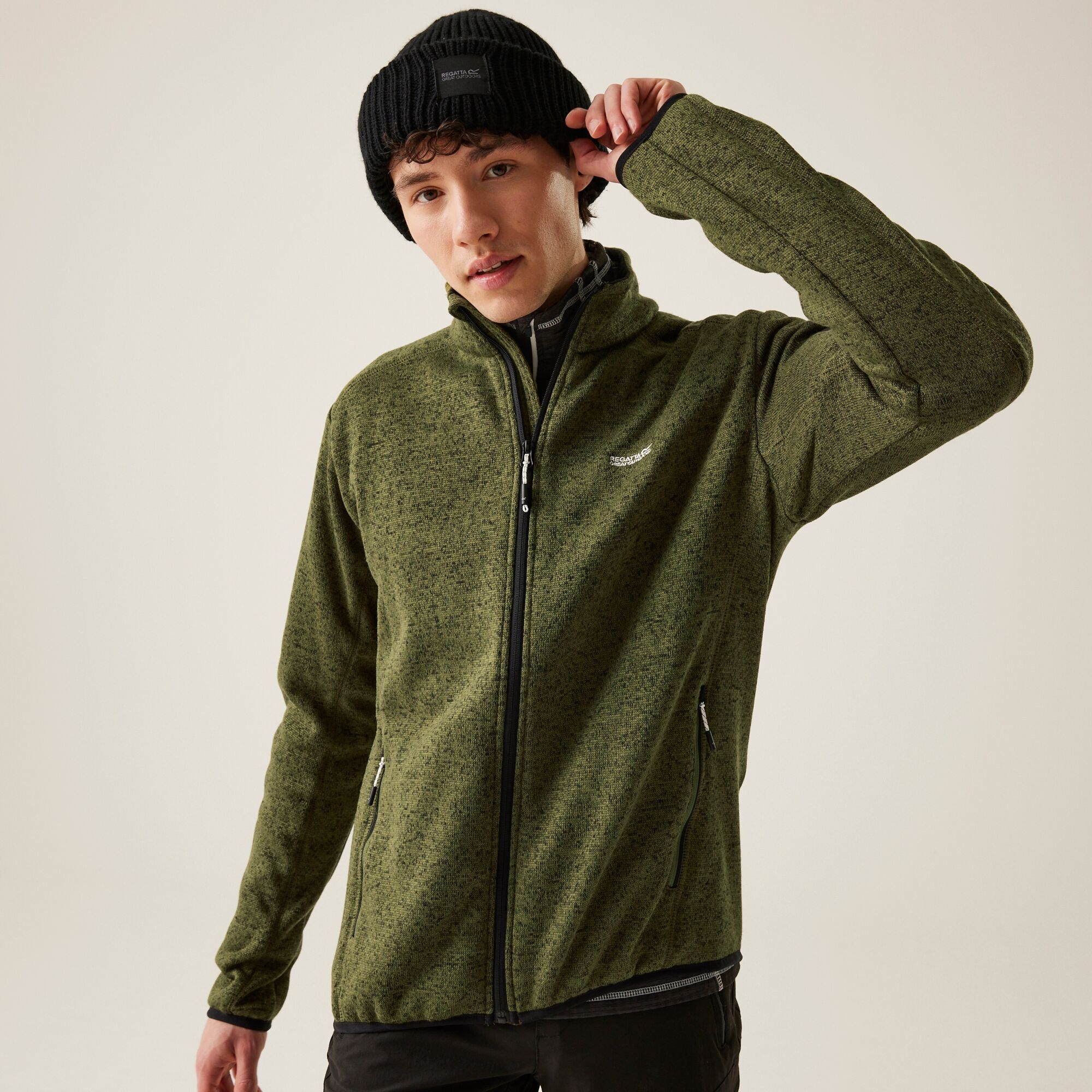 Men's Newhill Full Zip Fleece | Nephrite Green