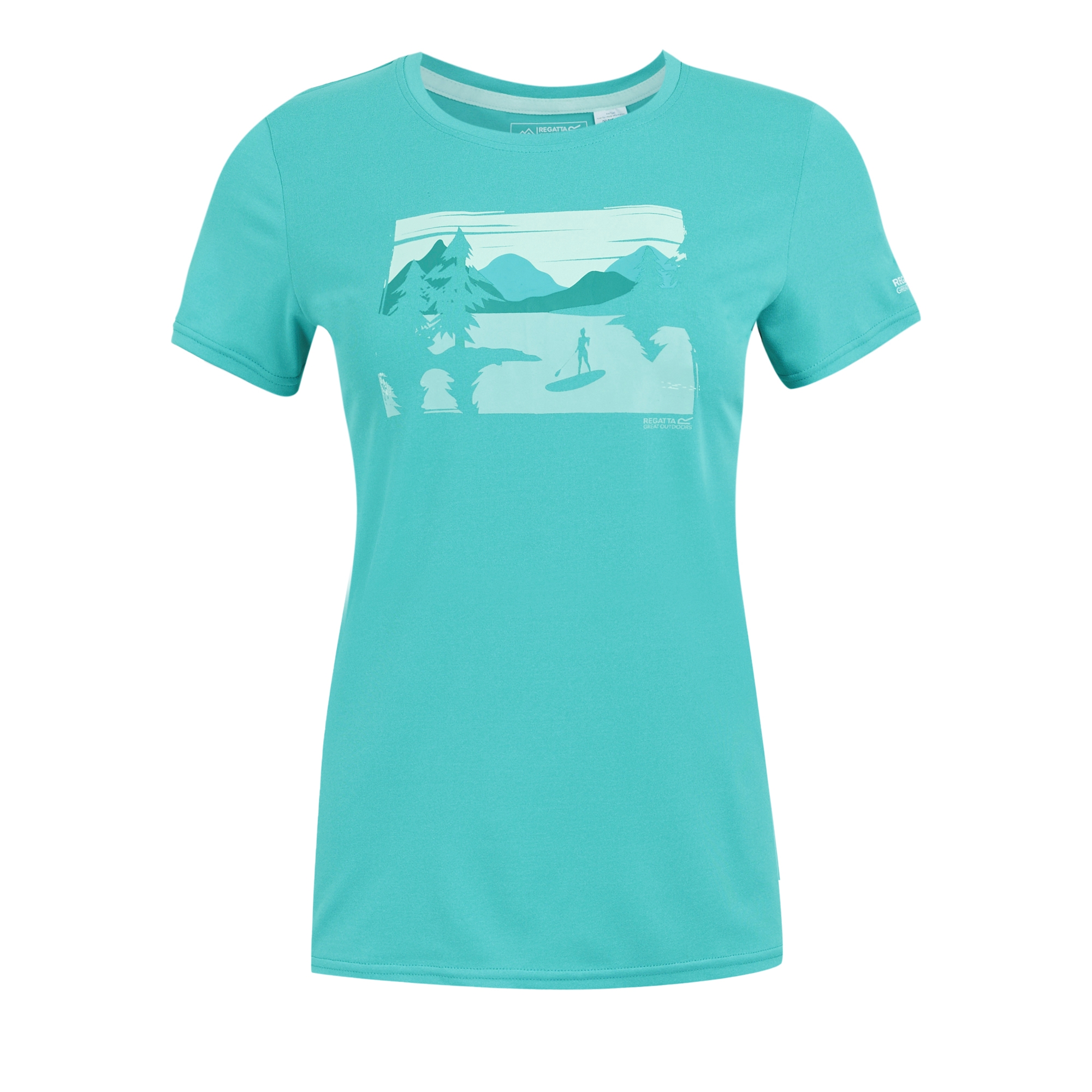 Women's Fingal Stretch T-Shirt | Turquoise