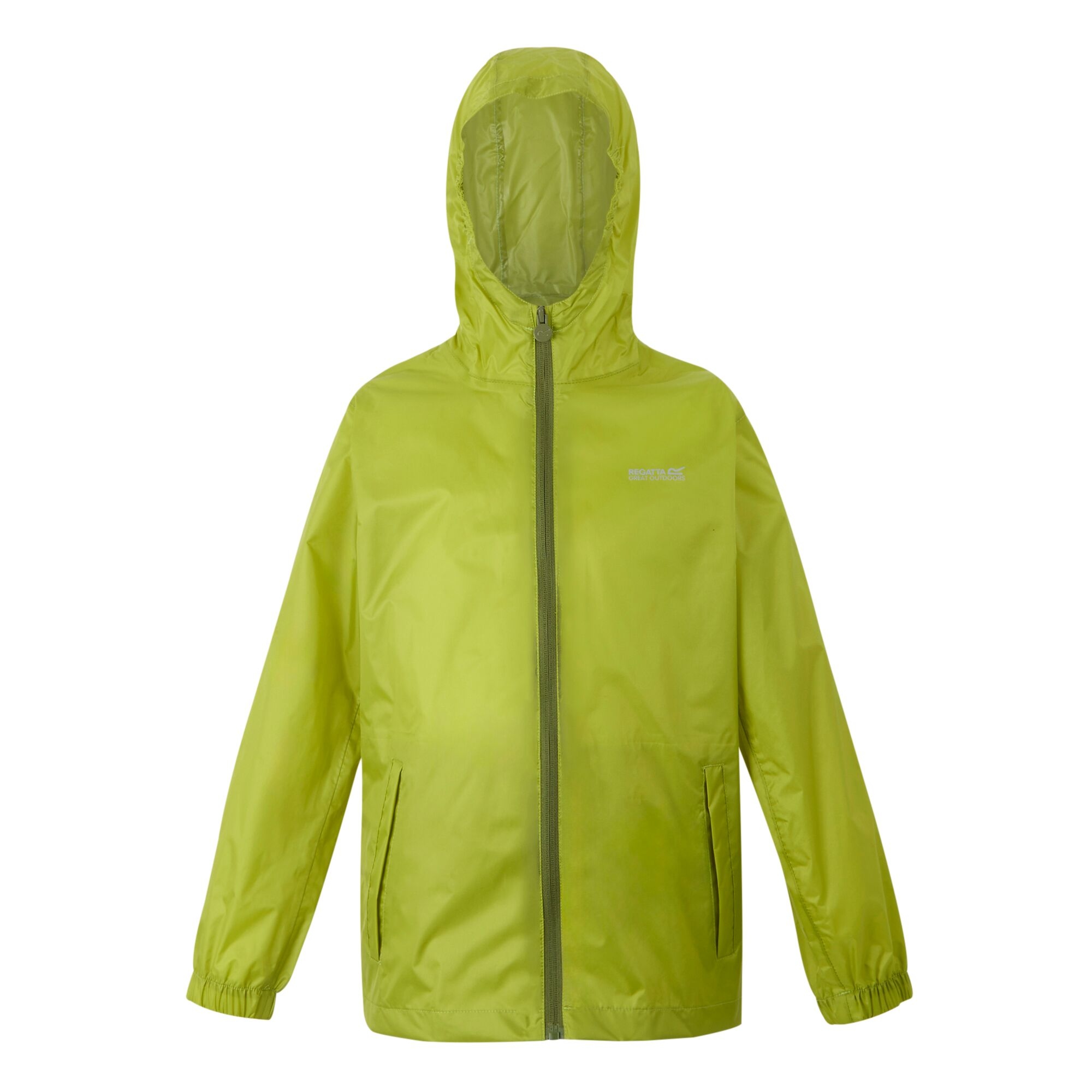 Kids' Pack It Waterproof Packaway Jacket | Grenoble Green
